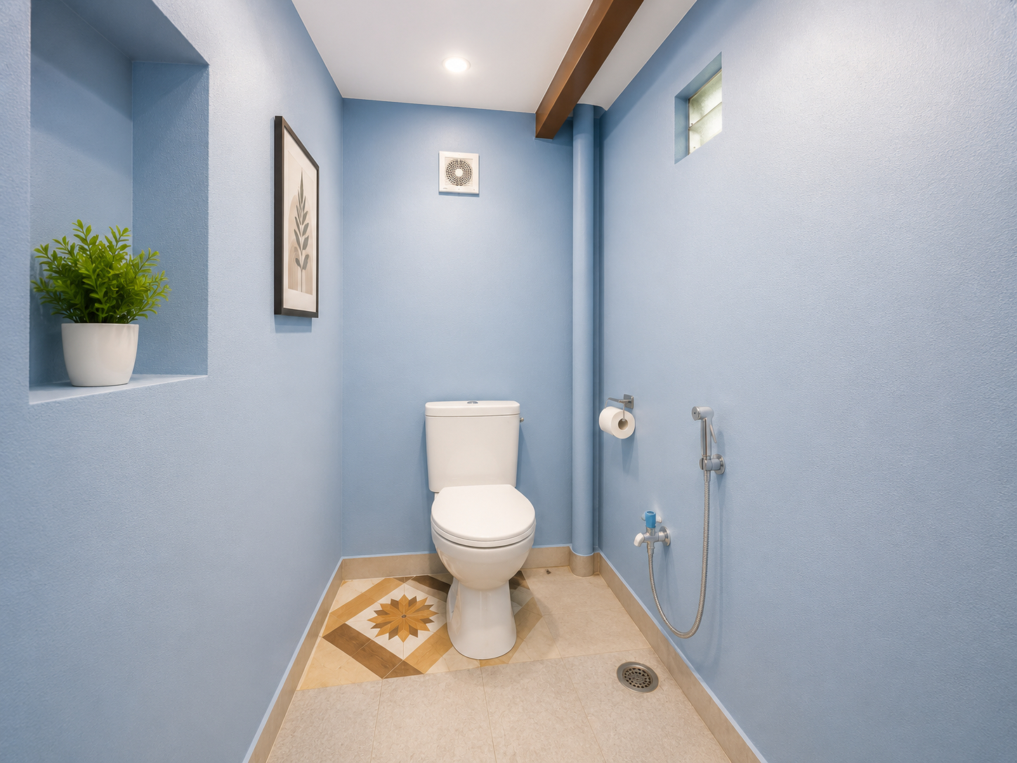 Bathroom, Goroomgo Rainbow Residency Varanasi, Varanasi