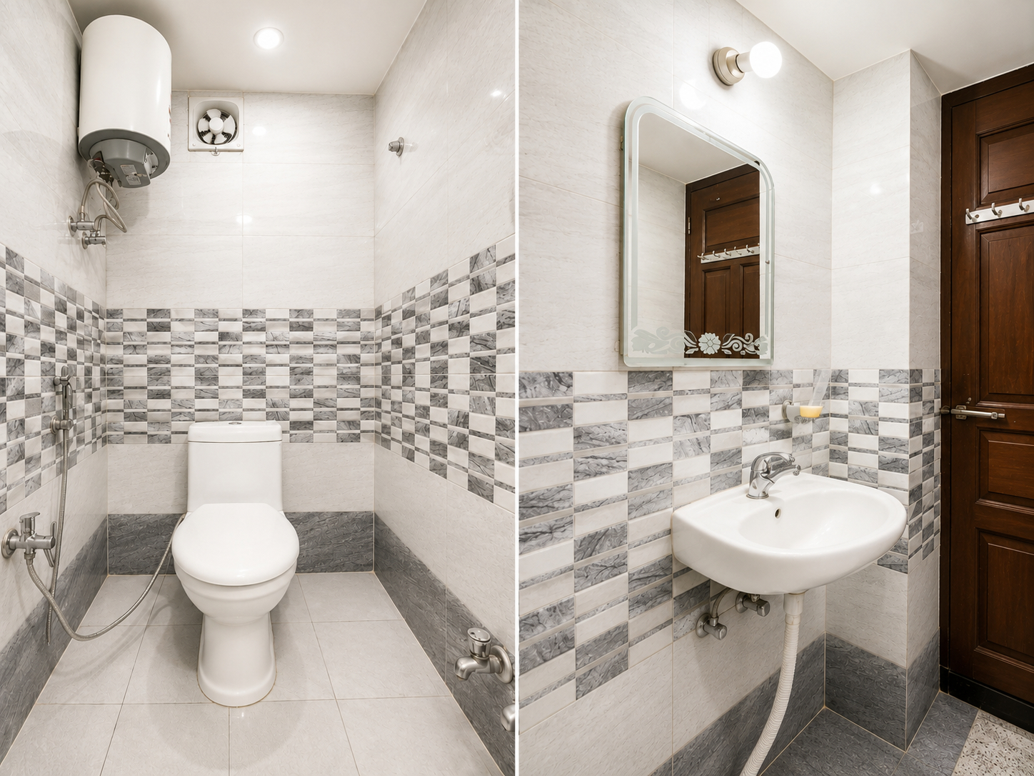 Bathroom, Goroomgo Shubh Kashi Palace Varanasi, Varanasi