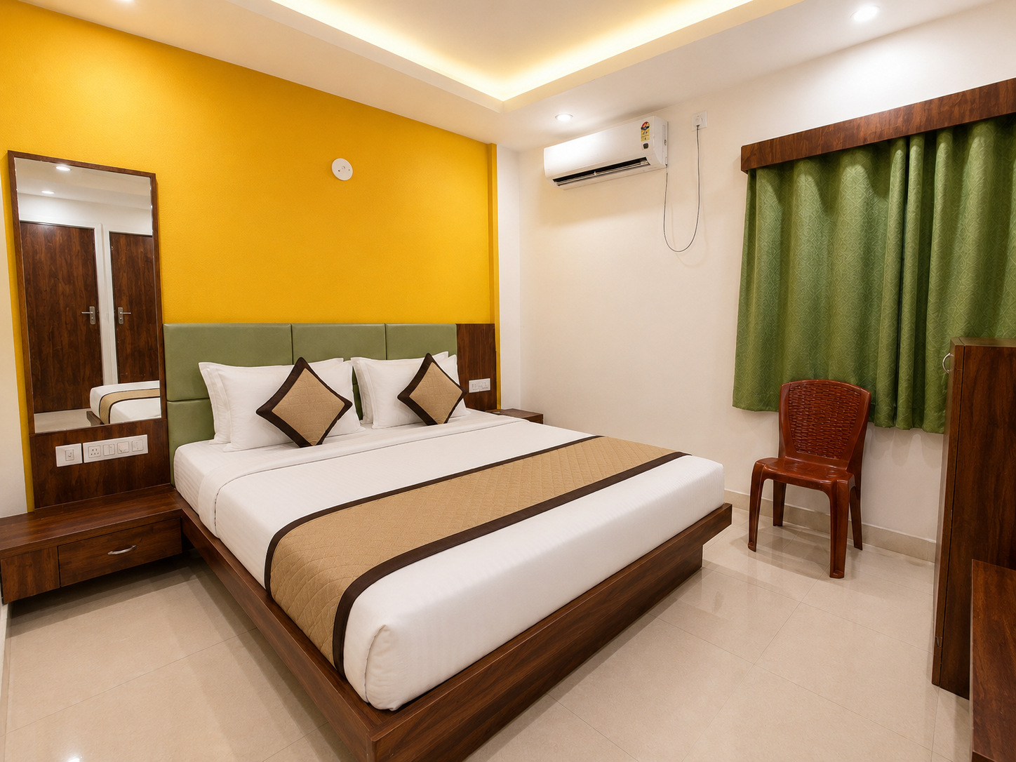 Bedroom 5, Goroomgo Hotel Jagdish Palace Puri - Near Temple And Golden Sea Beach , Puri
