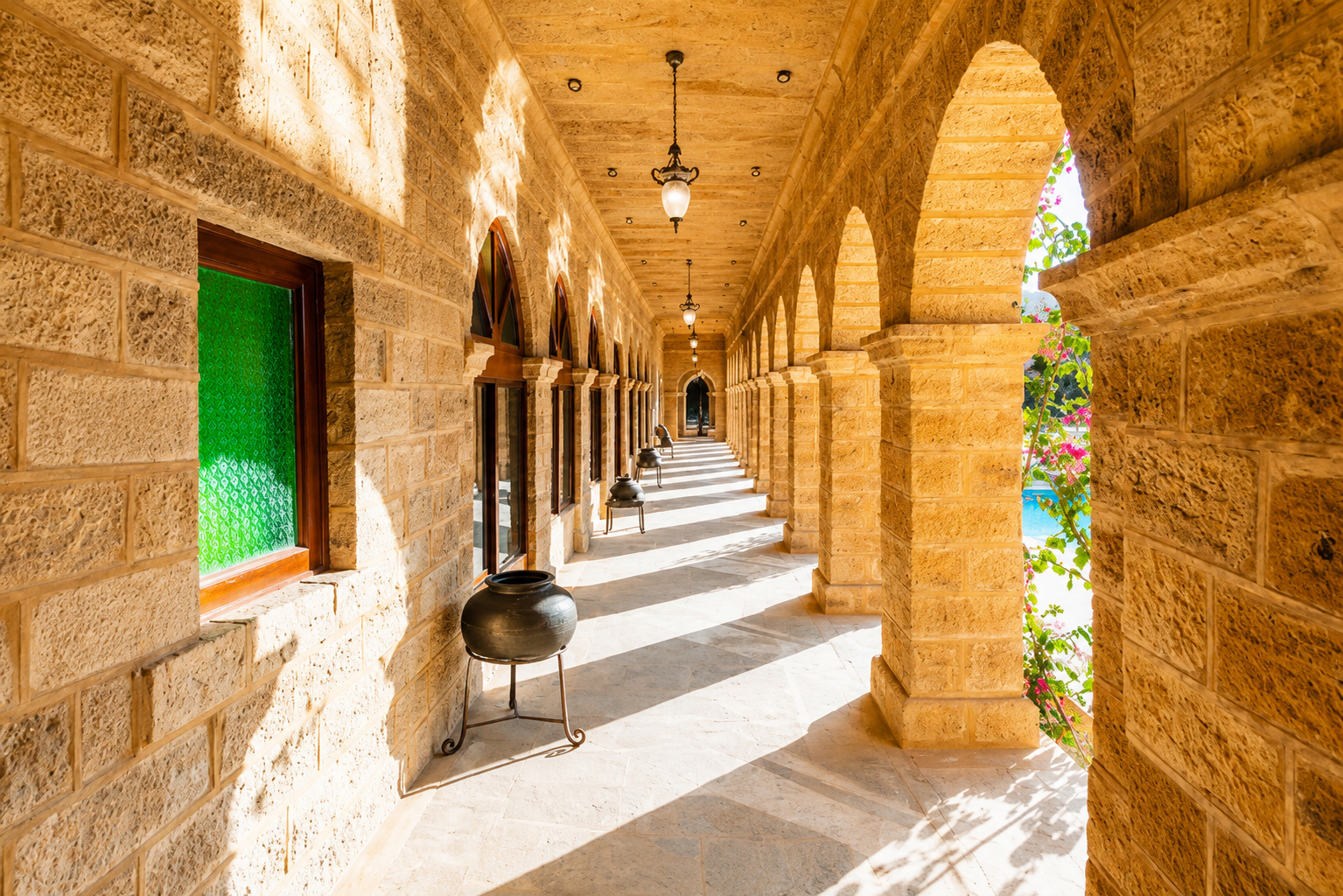 Public Area, WelcomHeritage Mohangarh Fort, Jaisalmer