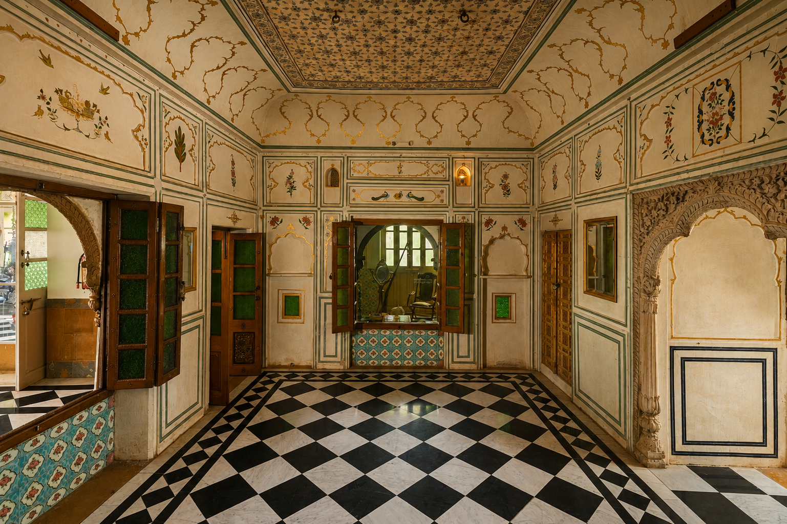 Public Area 4, WelcomHeritage Mandir Palace, Jaisalmer