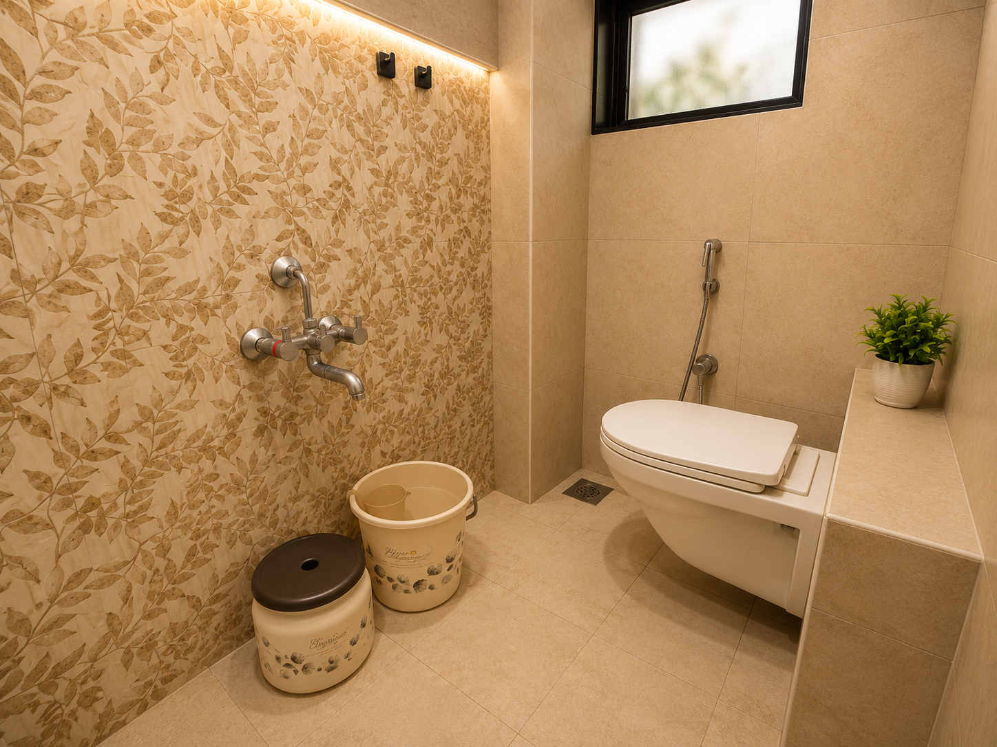 Bathroom 5, Hotel Raj Residency, Jalgaon