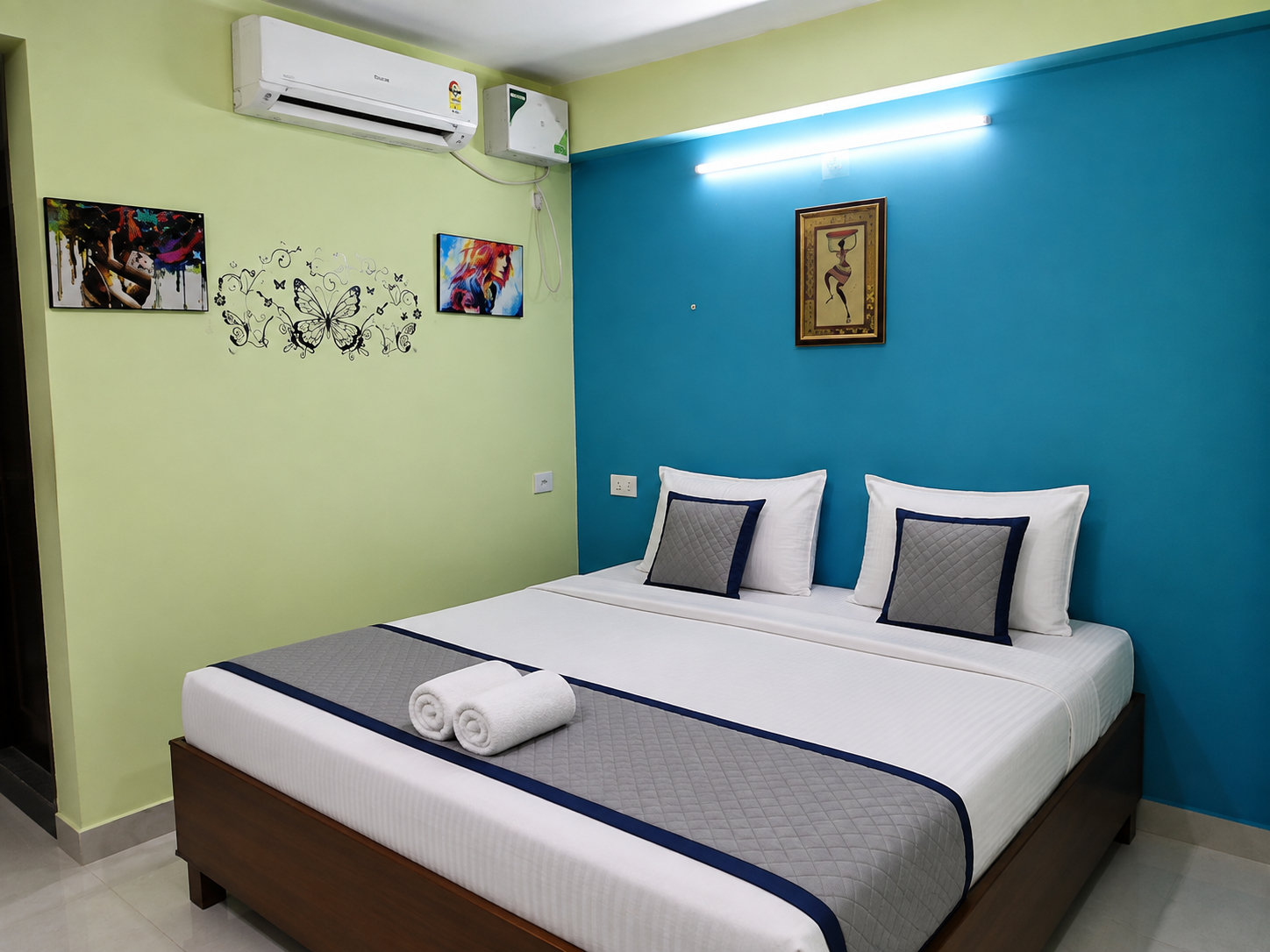 Bedroom 2, Goroomgo Sands Bay Puri, Puri