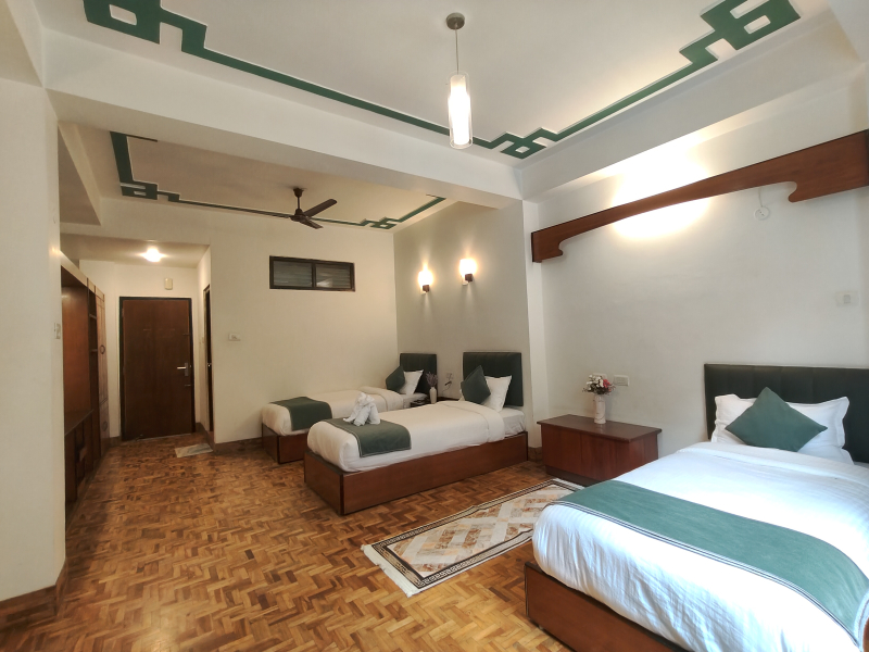 Bedroom 2, Hotel Tashi Palace, East Sikkim