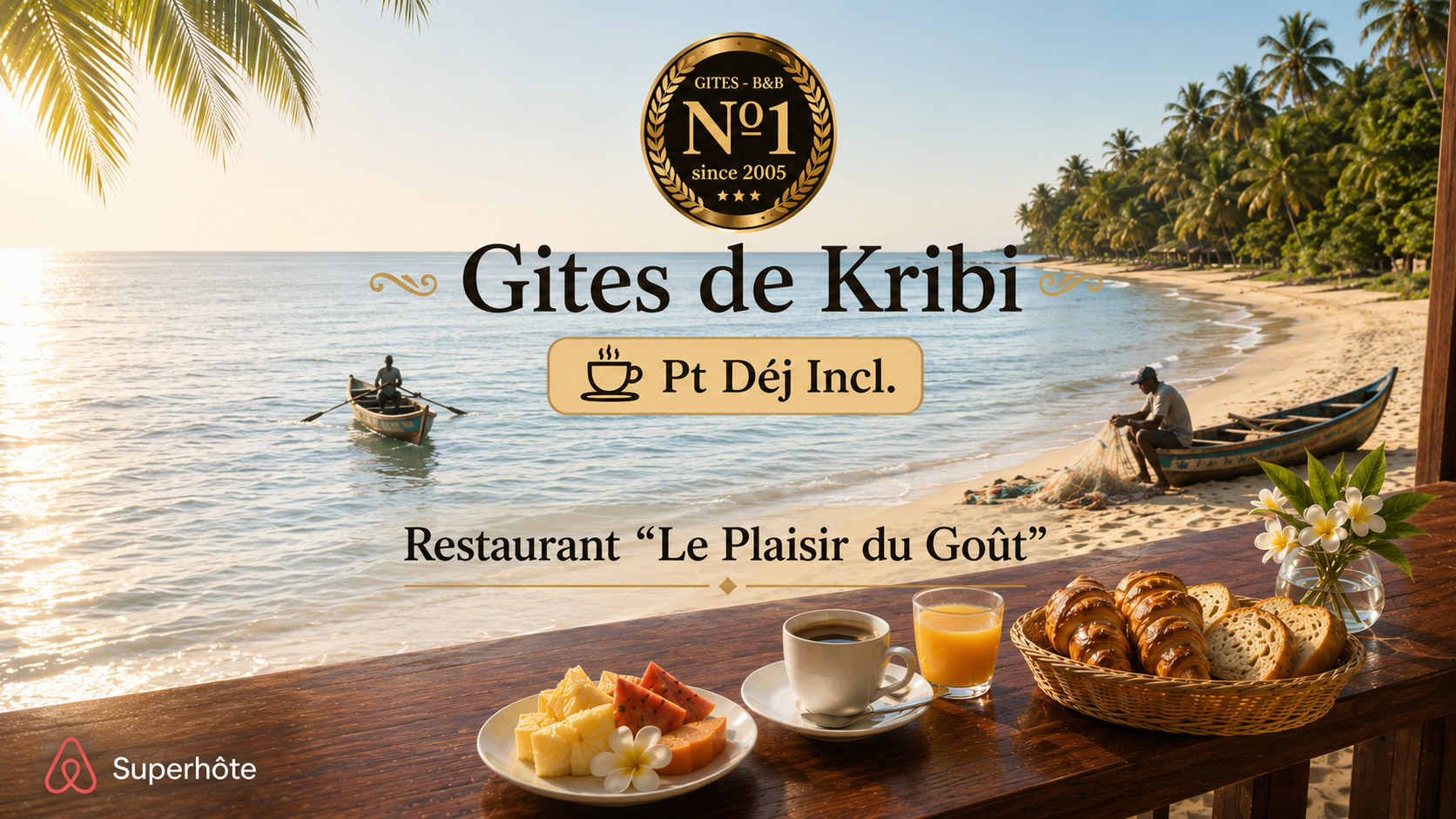 Food & Drinks 5, Les Gites de Kribi, Océan