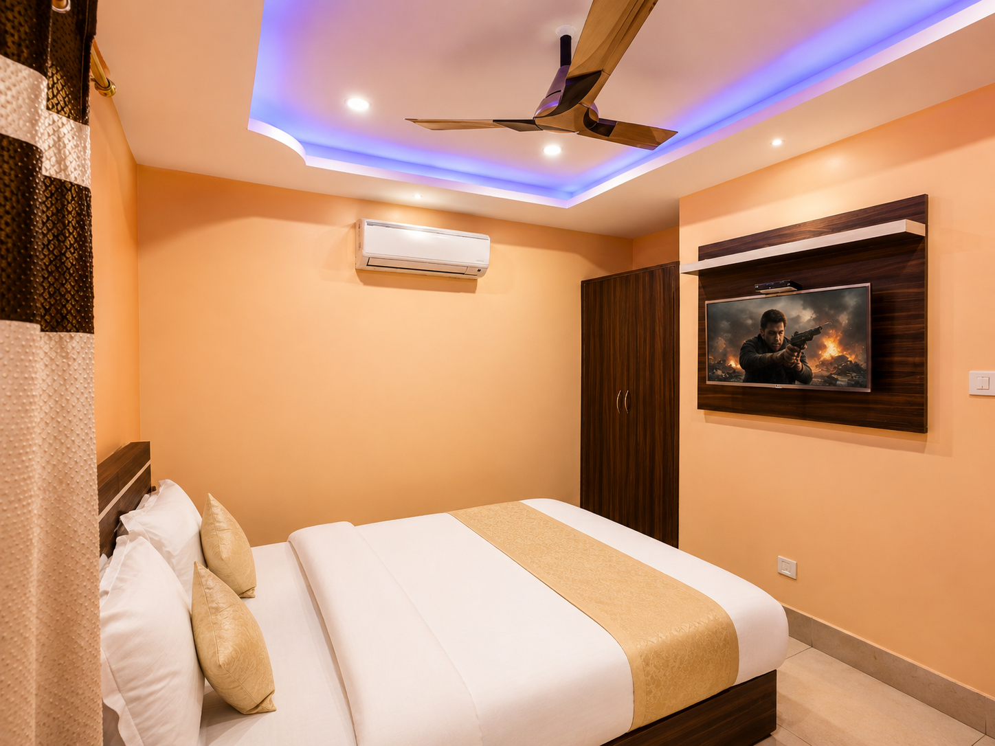 Bedroom 5, Goroomgo Sakya Inn Puri - Near Sea Beach, Puri