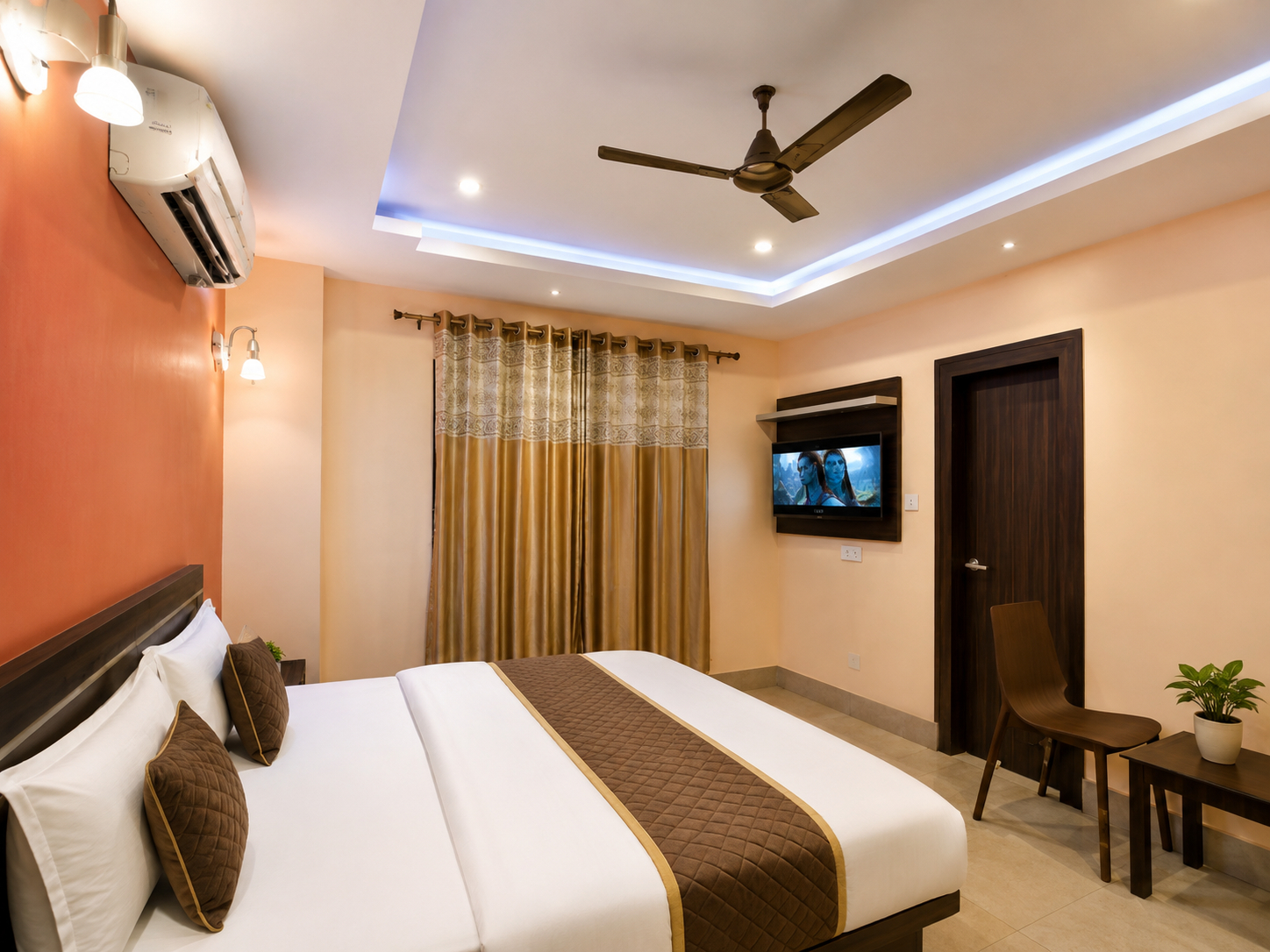 Bedroom 2, Goroomgo Sakya Inn Puri - Near Sea Beach, Puri