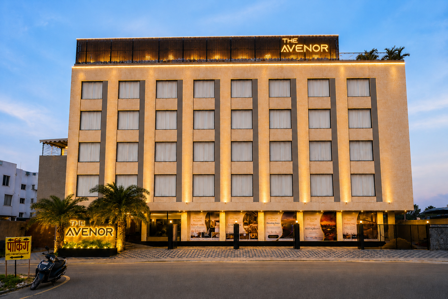 Entrance 3, The Avenor - Luxury Hotel in Jaipur, Jaipur