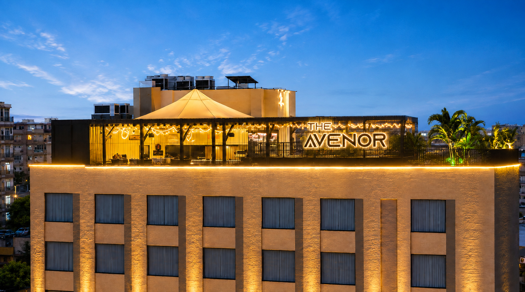 Balcony/terrace 1, The Avenor - Luxury Hotel in Jaipur, Jaipur