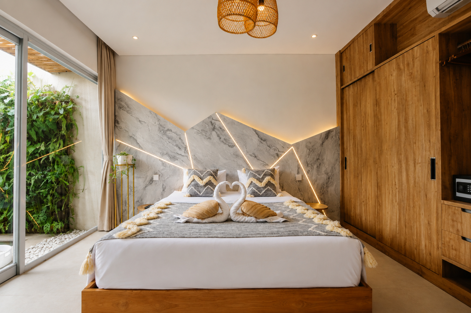 Bedroom 2, Seminyak Villas, Badung