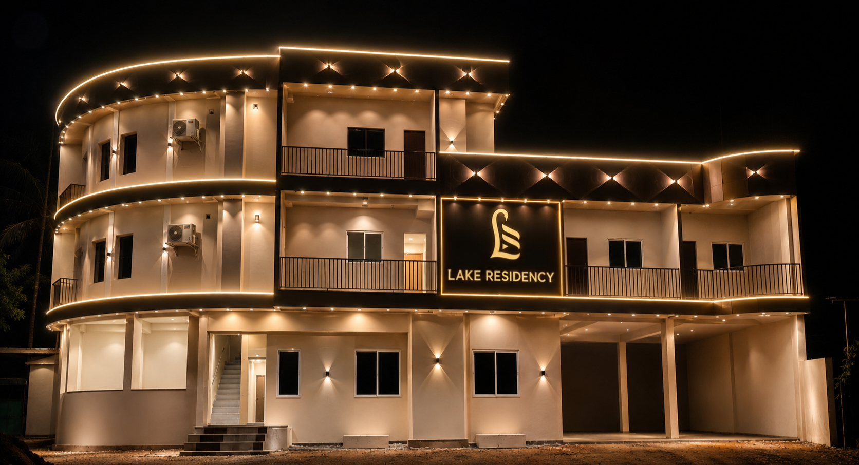 Entrance 2, Lake Residency, Kanniyakumari