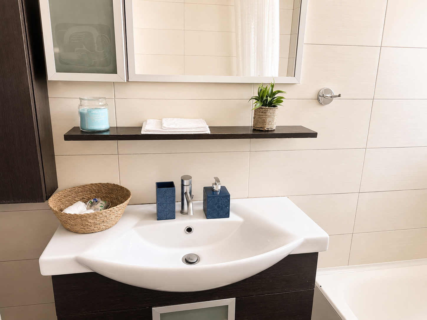 Bathroom 2, Amazing Beach Apt Panoramic View next to Marina Alimos, Attica