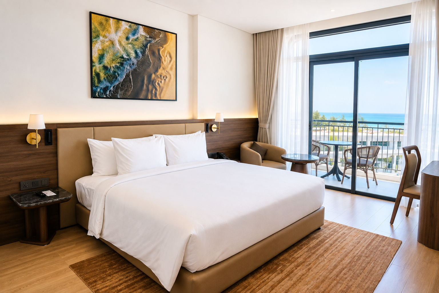 Bedroom 4, Tra Co Long Beach Hotel & Resort, Móng Cái