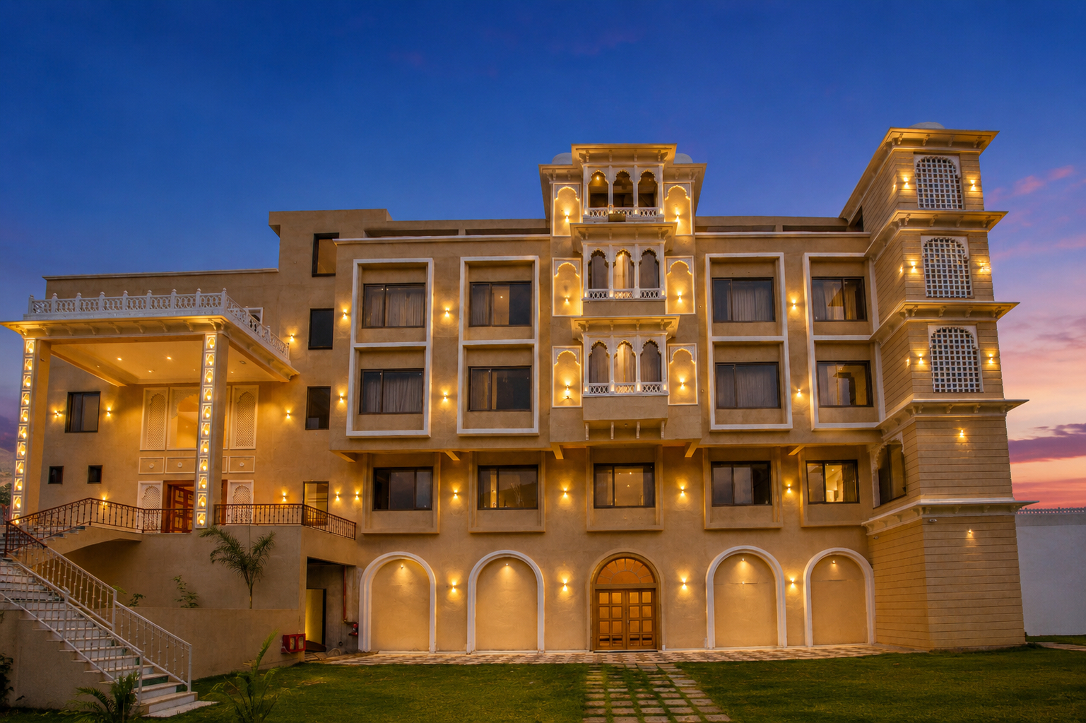 Exterior view 2, The HariMahal -A Luxury Hotel in Udaipur, Udaipur