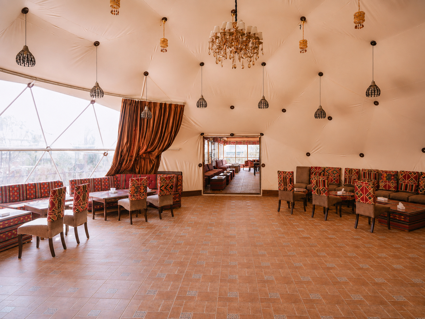 Public Area, Hasan Zawaideh Camp, Quaira