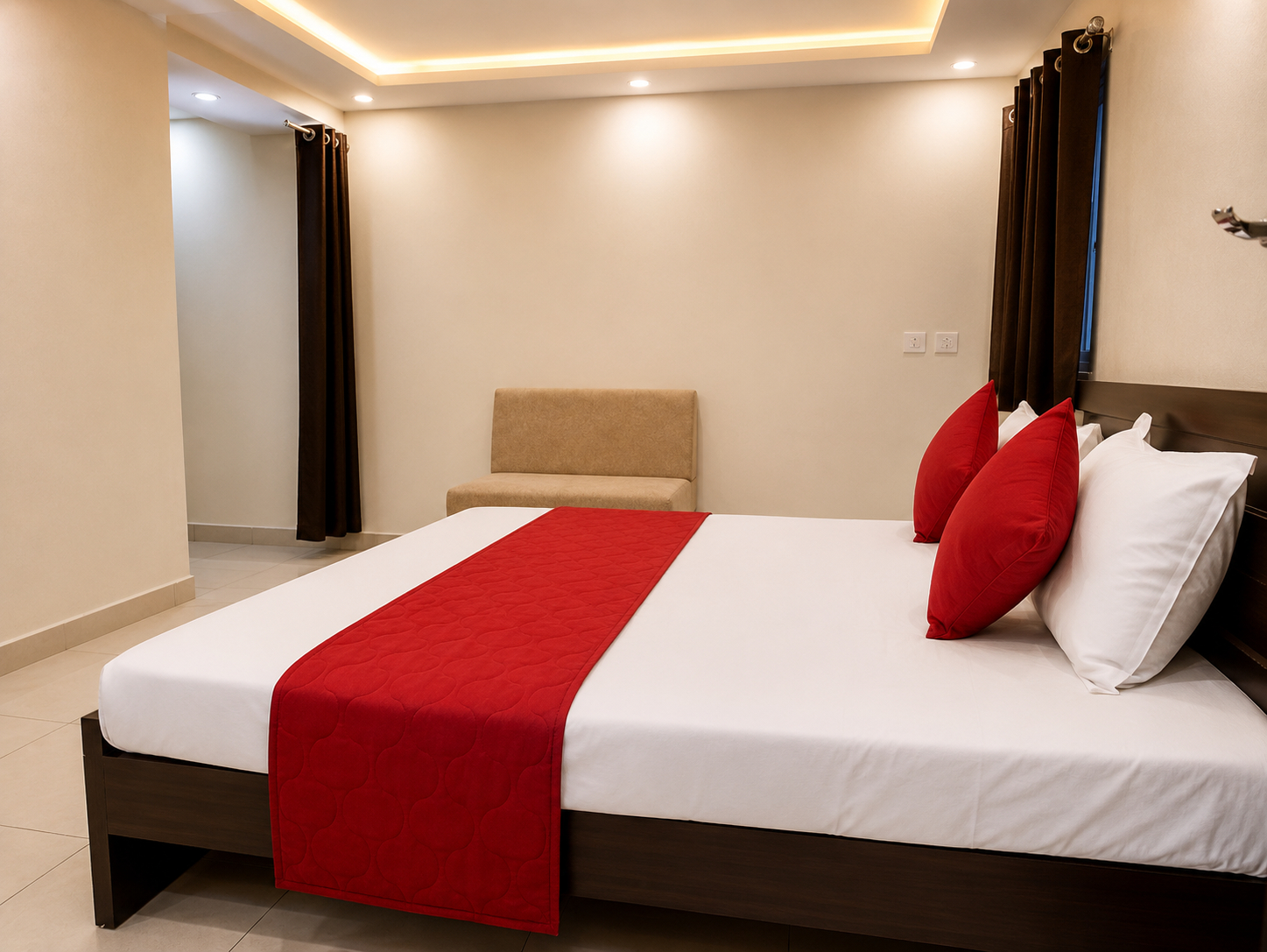 Bedroom 4, Goroomgo Jag-Laxmi Palace Ujjain, Ujjain