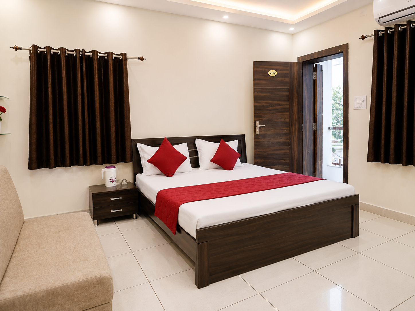 Bedroom 5, Goroomgo Jag-Laxmi Palace Ujjain, Ujjain