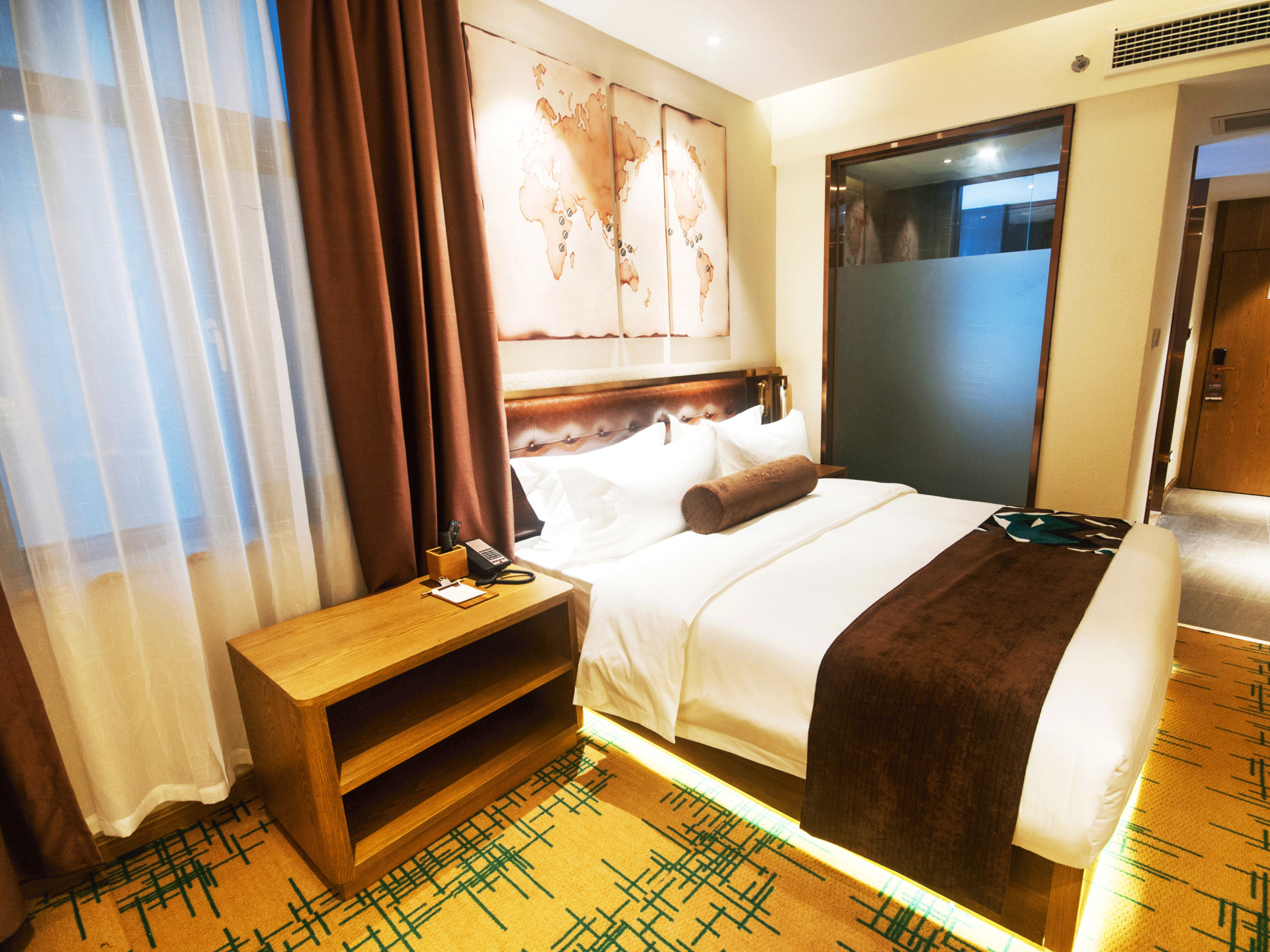 Bedroom 2, James Joyce Coffetel·Hengyang Jiefang Road Xianfeng Dock, Hengyang