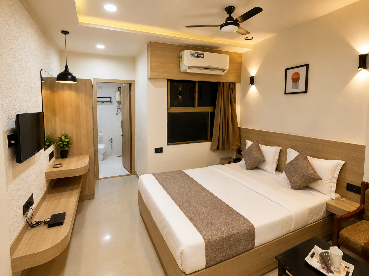 Bedroom 3, Hotel R.J Residency, Ahmadabad