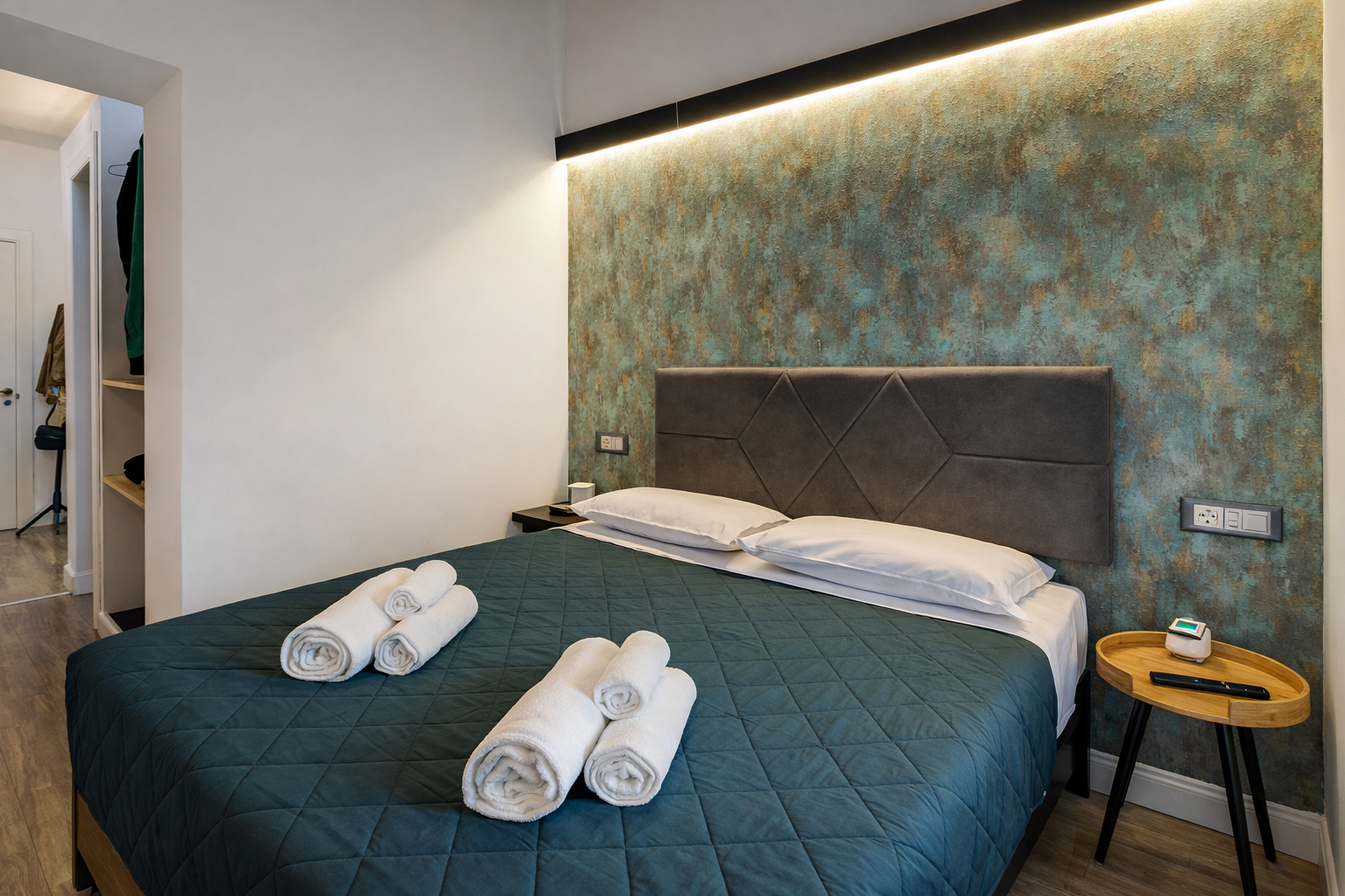 Bedroom 2, Ripetta Boutique Suites, Rome