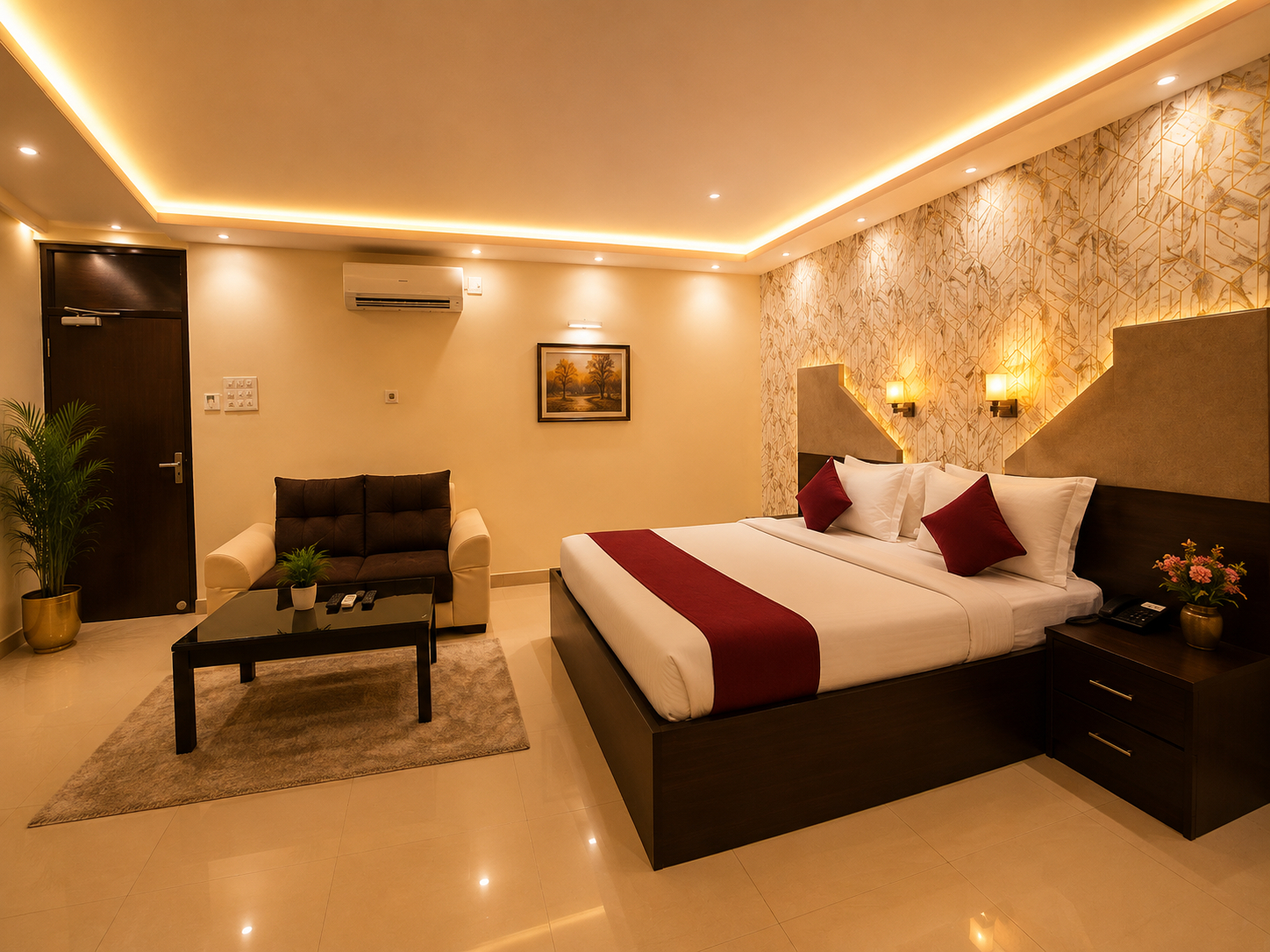 Bedroom 3, Hotel chariot Inn, Patna