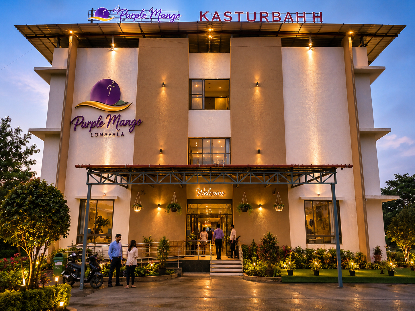 Exterior view, The Purple Mango - Pure Veg, Pune