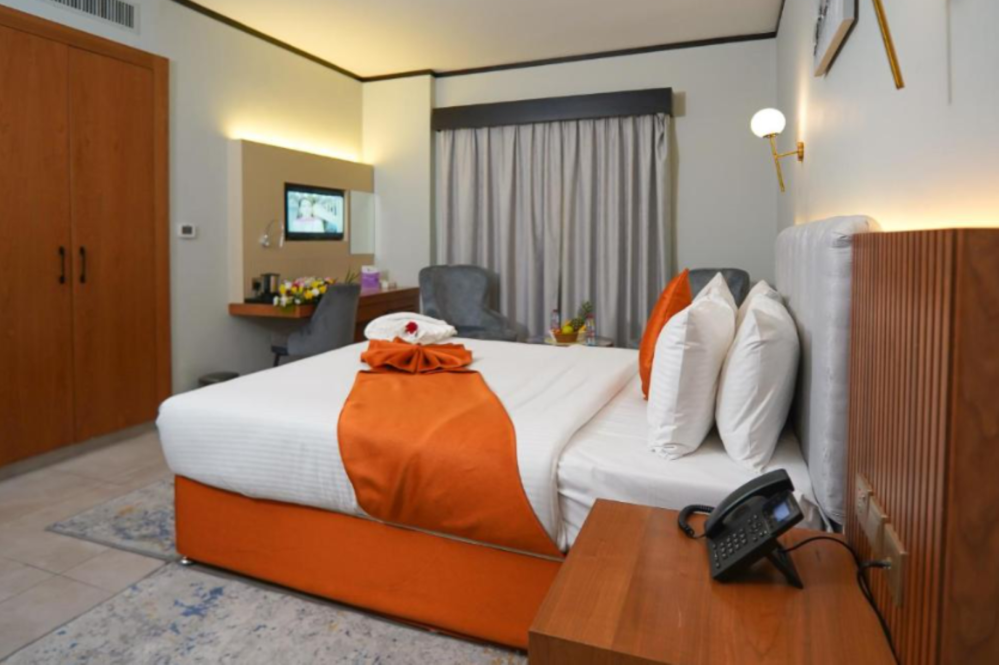 Bedroom, Concorde Palace Hotel, Dubai