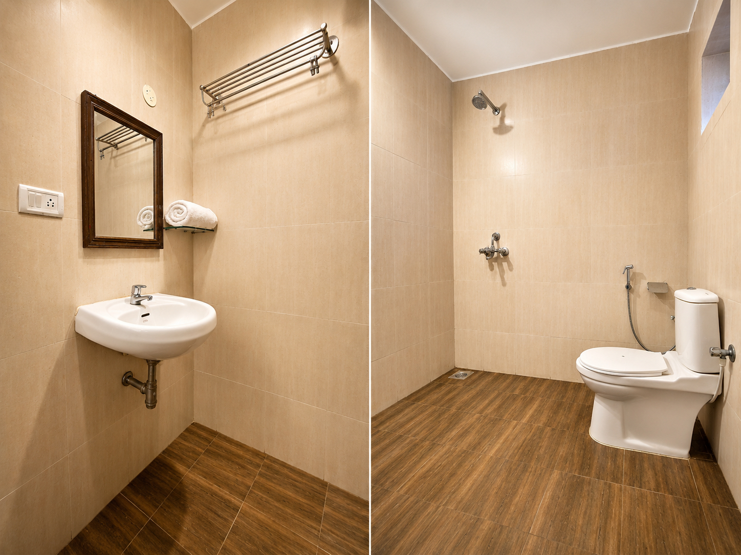 Bathroom 4, Hotel Salty Waves Baga, North Goa