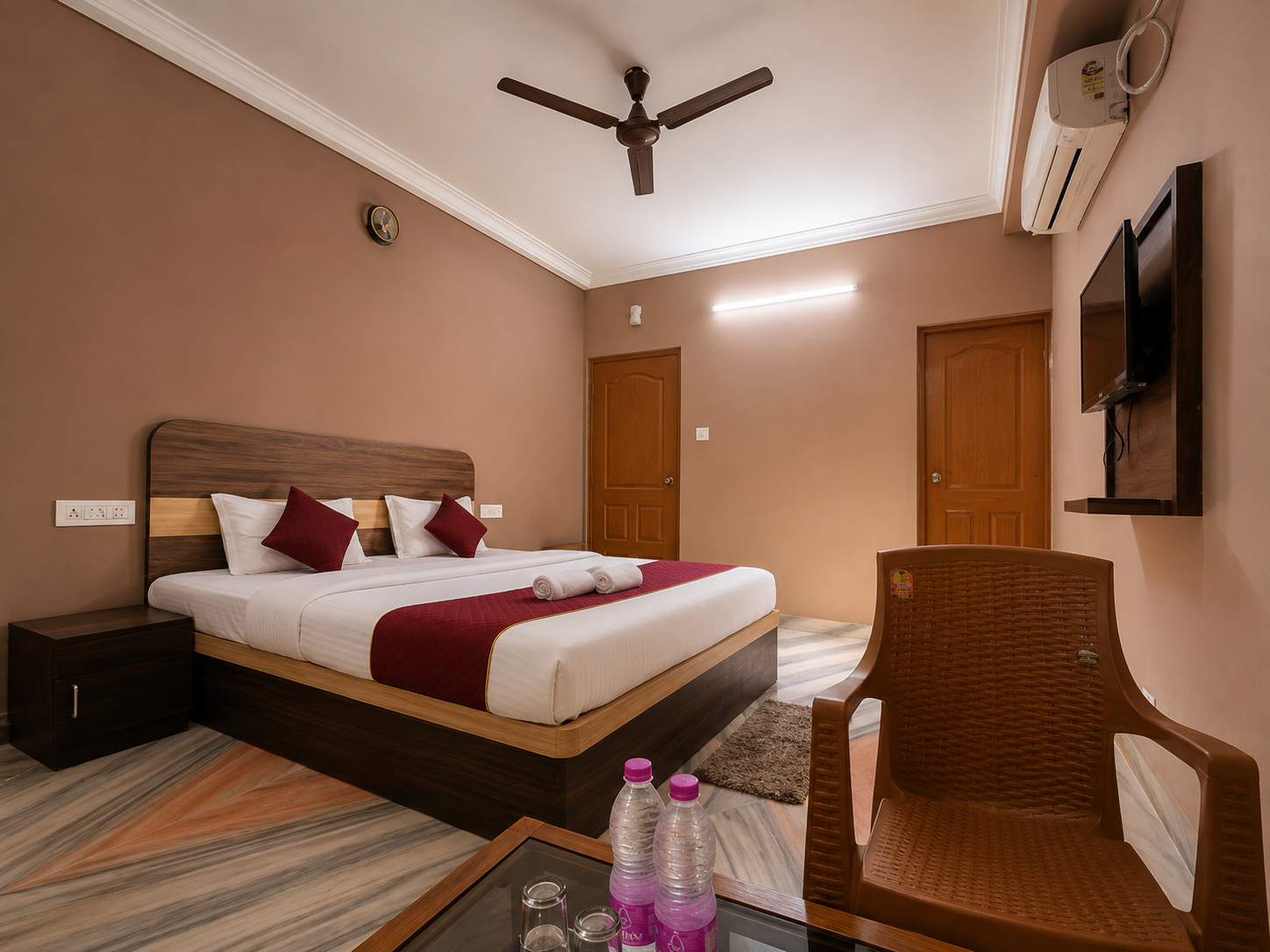 Bedroom 2, Goroomgo Aadhya Beach Resort, Puri