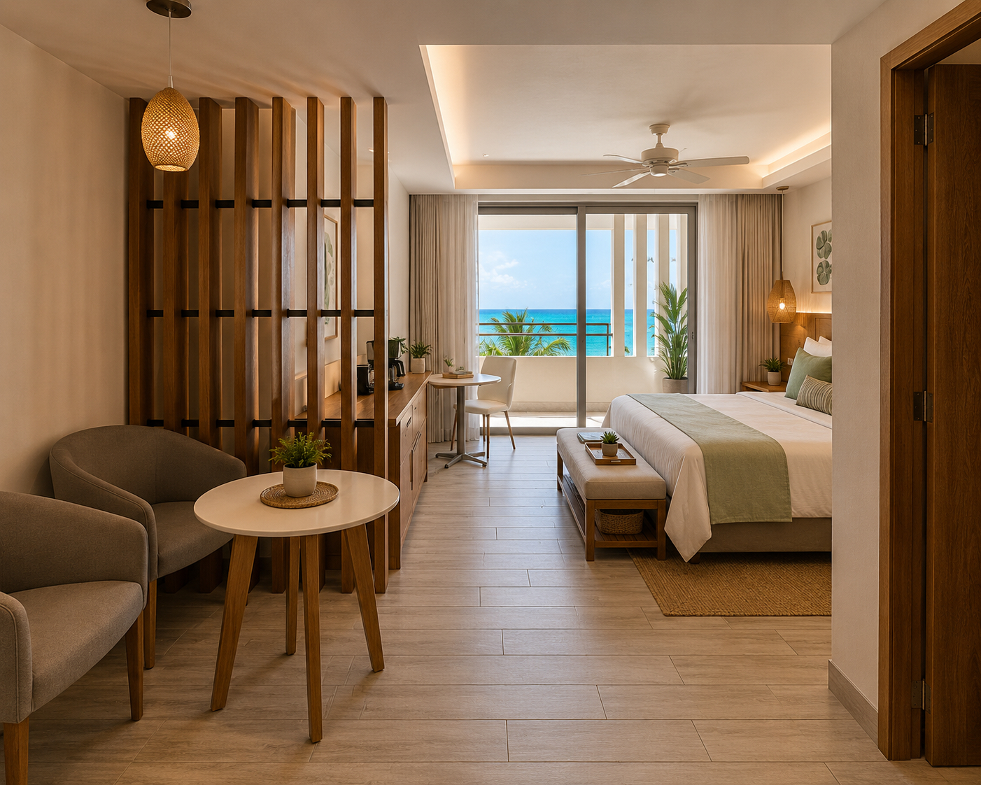 Bedroom 3, Devossion By Live Aqua Celebration Resort & Spa, Isla Mujeres
