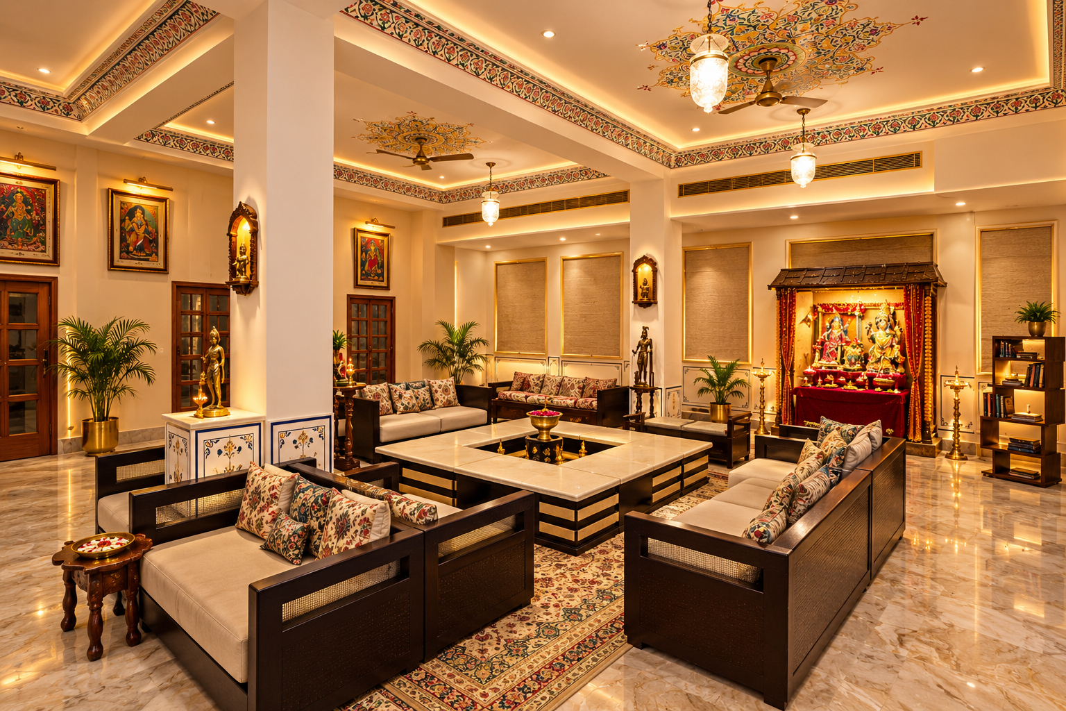 Public Area 2, Satyam Palace Resort, Ajmer