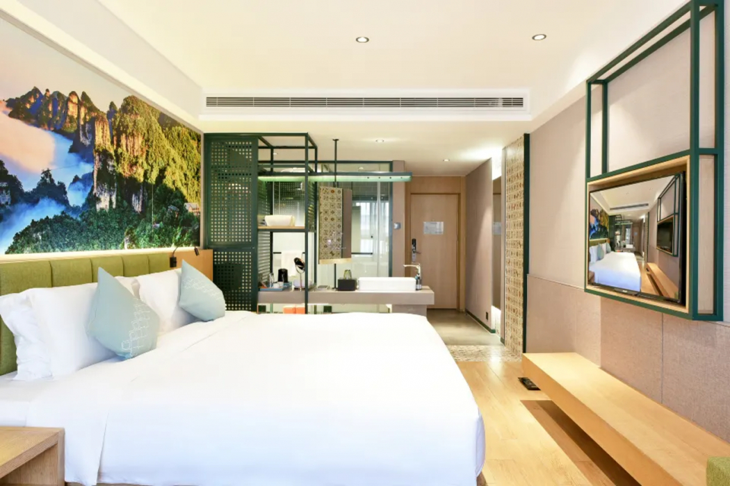Bedroom 2, TrueGO Hotel (Beijing Yansha Sanyuanqiao Subway Station), Beijing