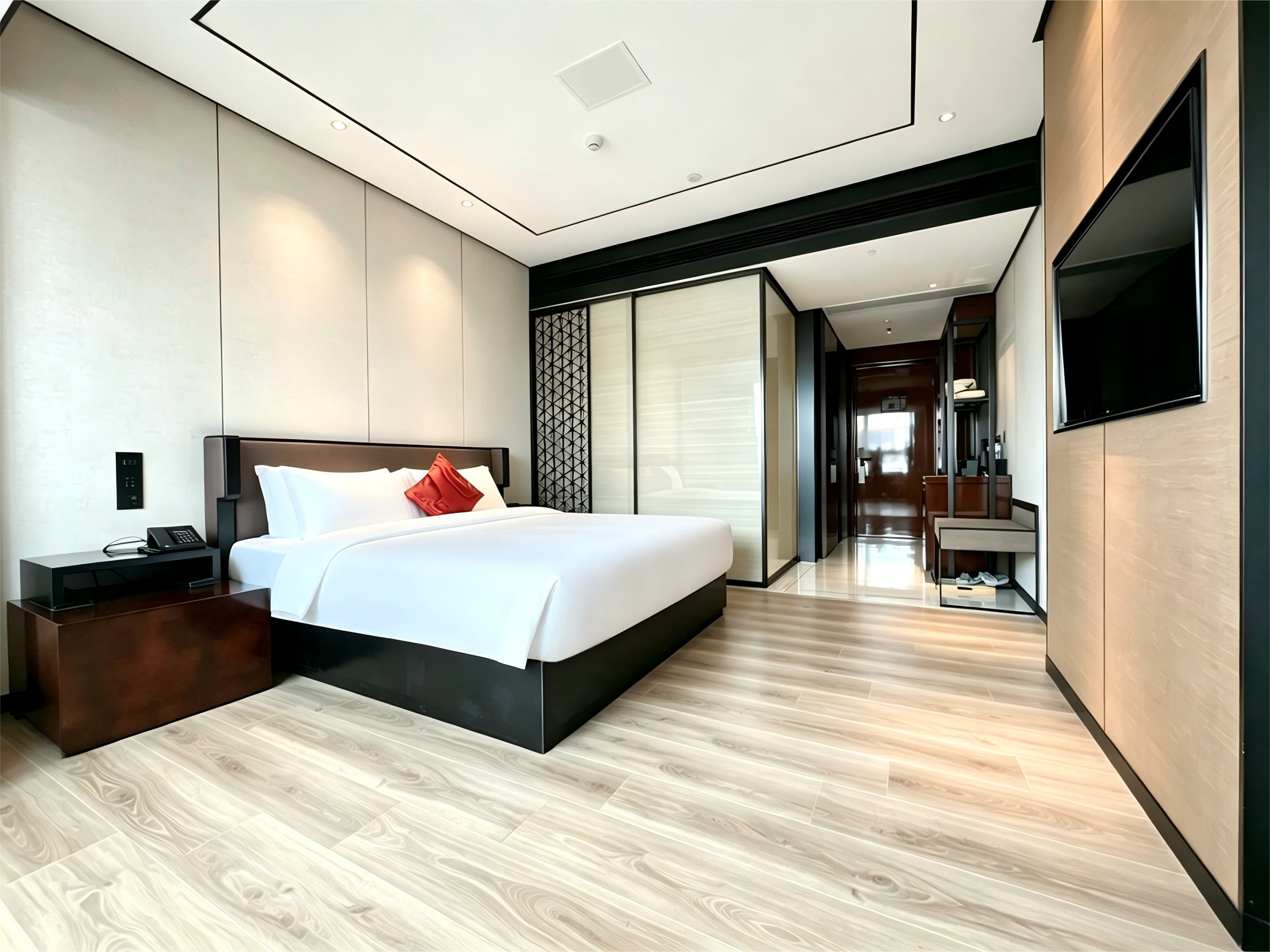 Bedroom 2, Paco Hotel Chebeinan Metro Guanghzou, Guangzhou