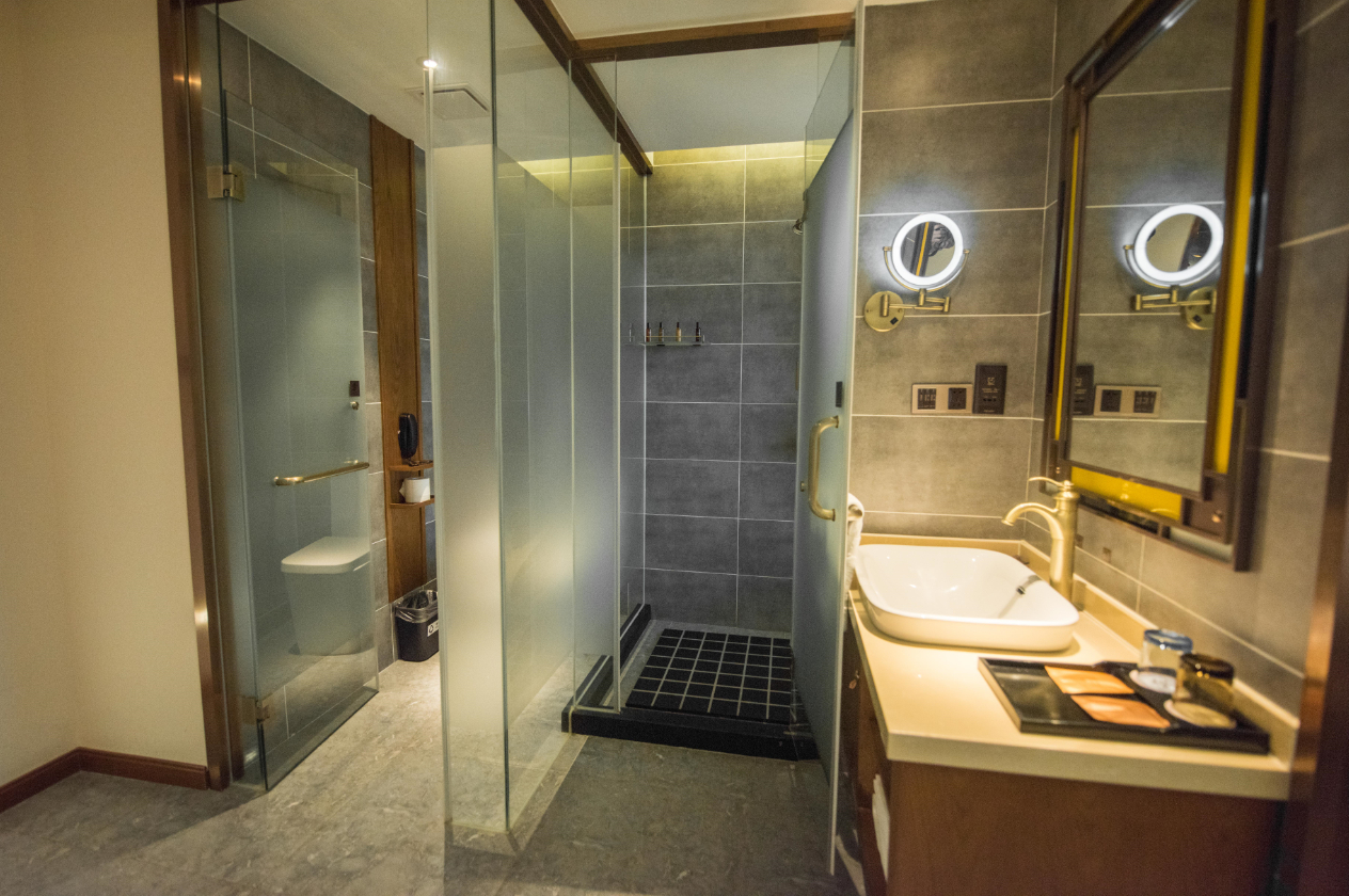 Bathroom 3, Mia Jing Ting Hotel(Baiyin Road Subway Station), Shanghai