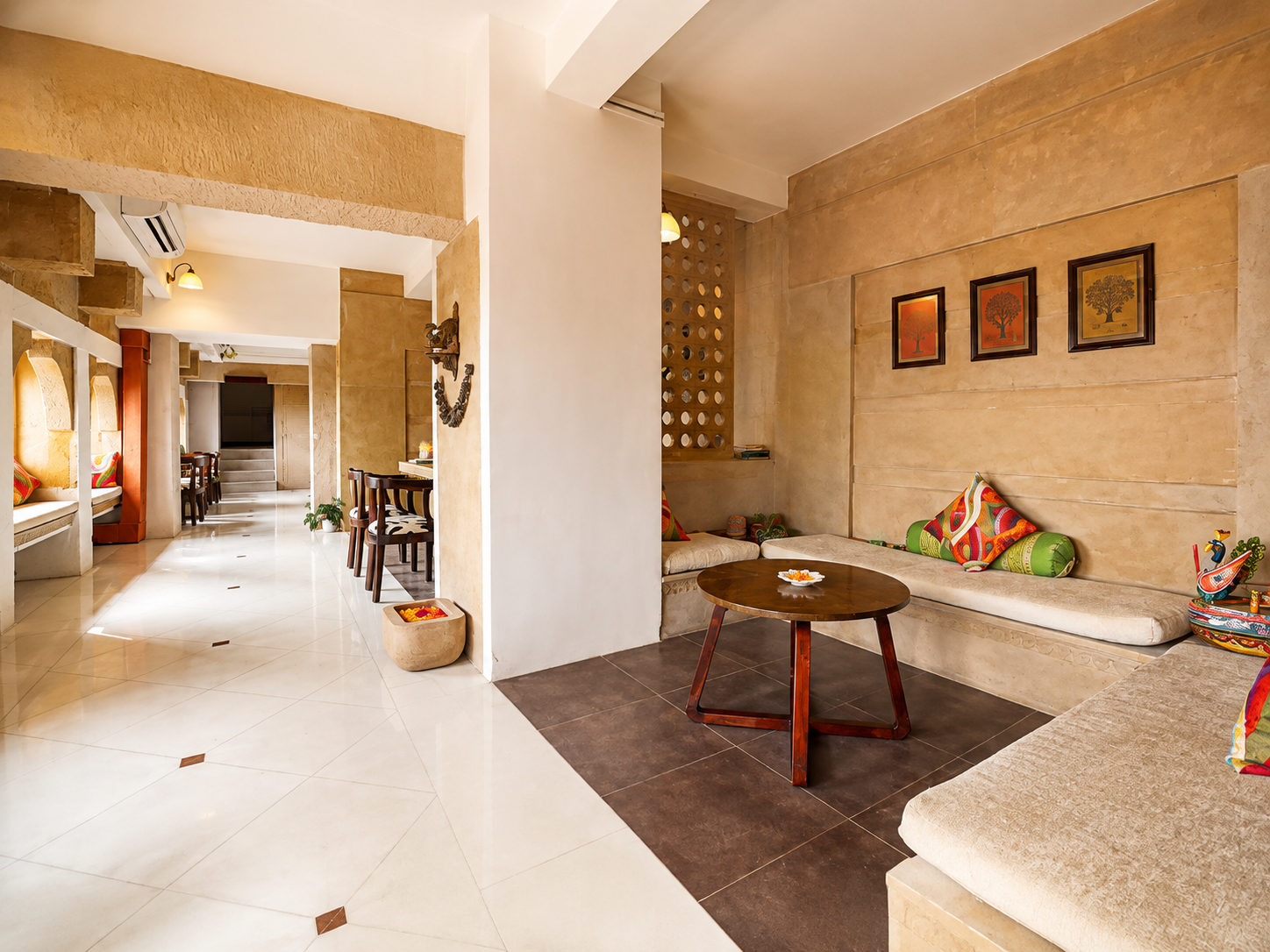Public Area, Guleria Kothi - Heritage by the Ganges, Varanasi