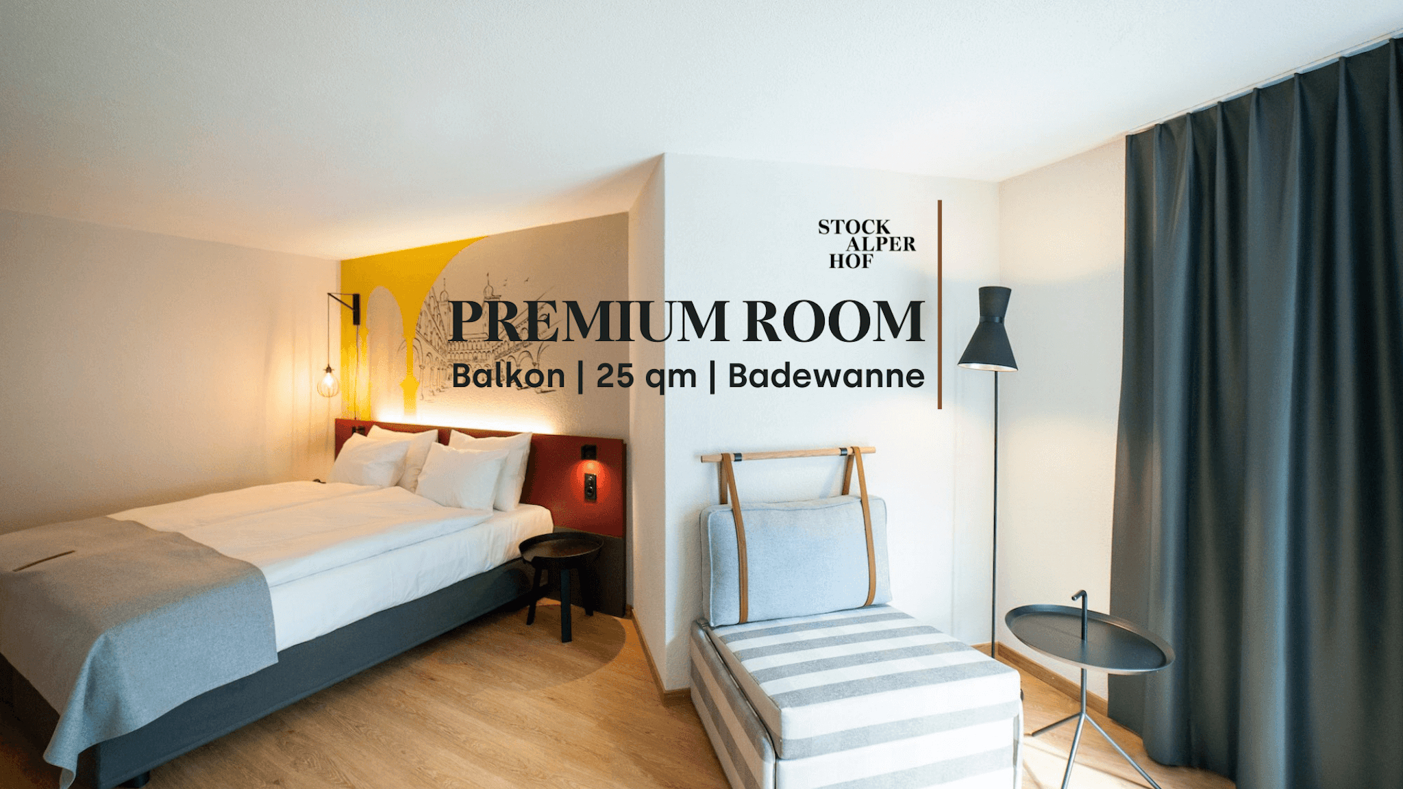 Bedroom 2, Stockalperhof, Brig
