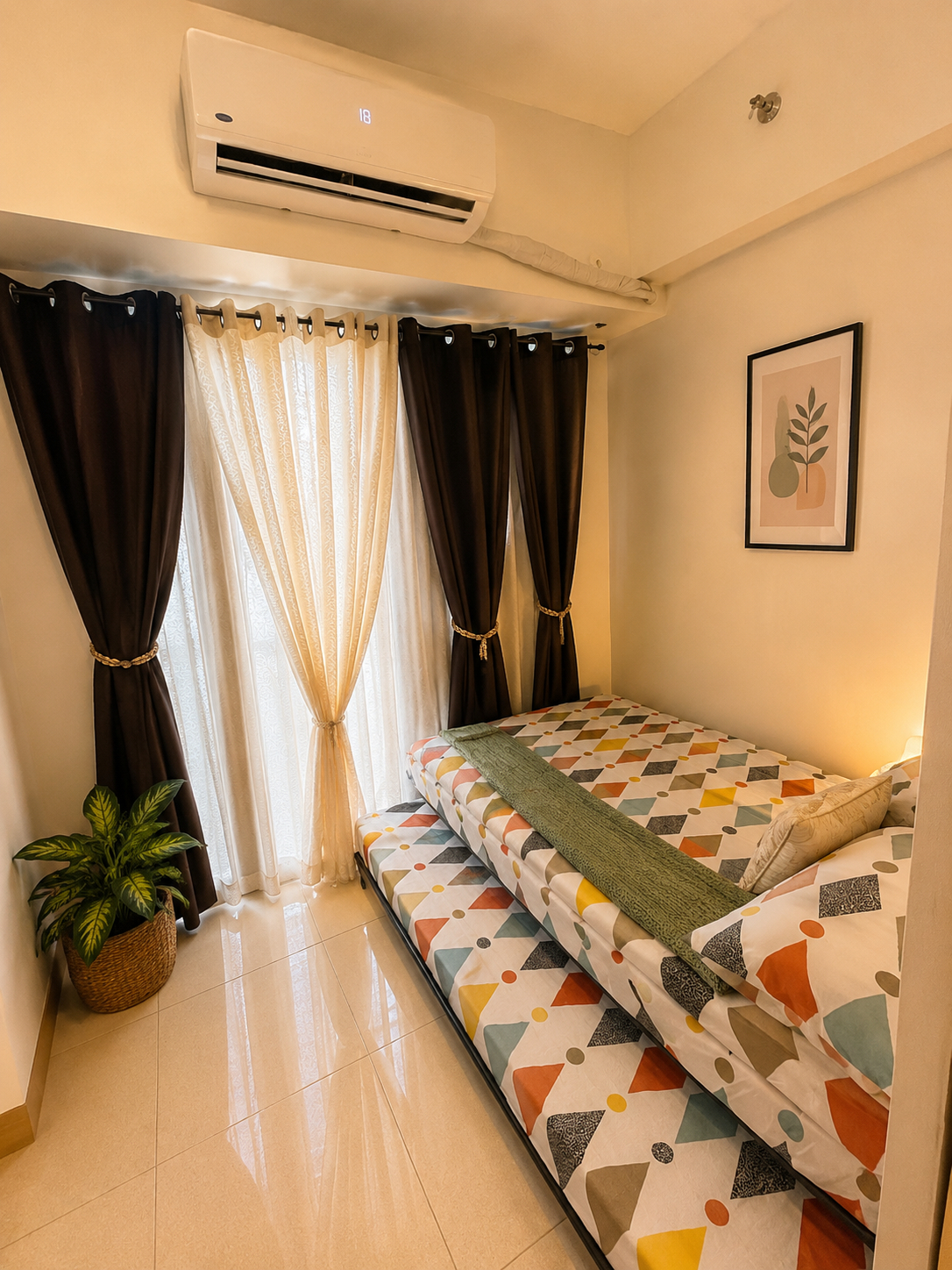 Bedroom, Lovely 1BR Condo @SM Southmall 100mbps Netflix D+, Las Piñas