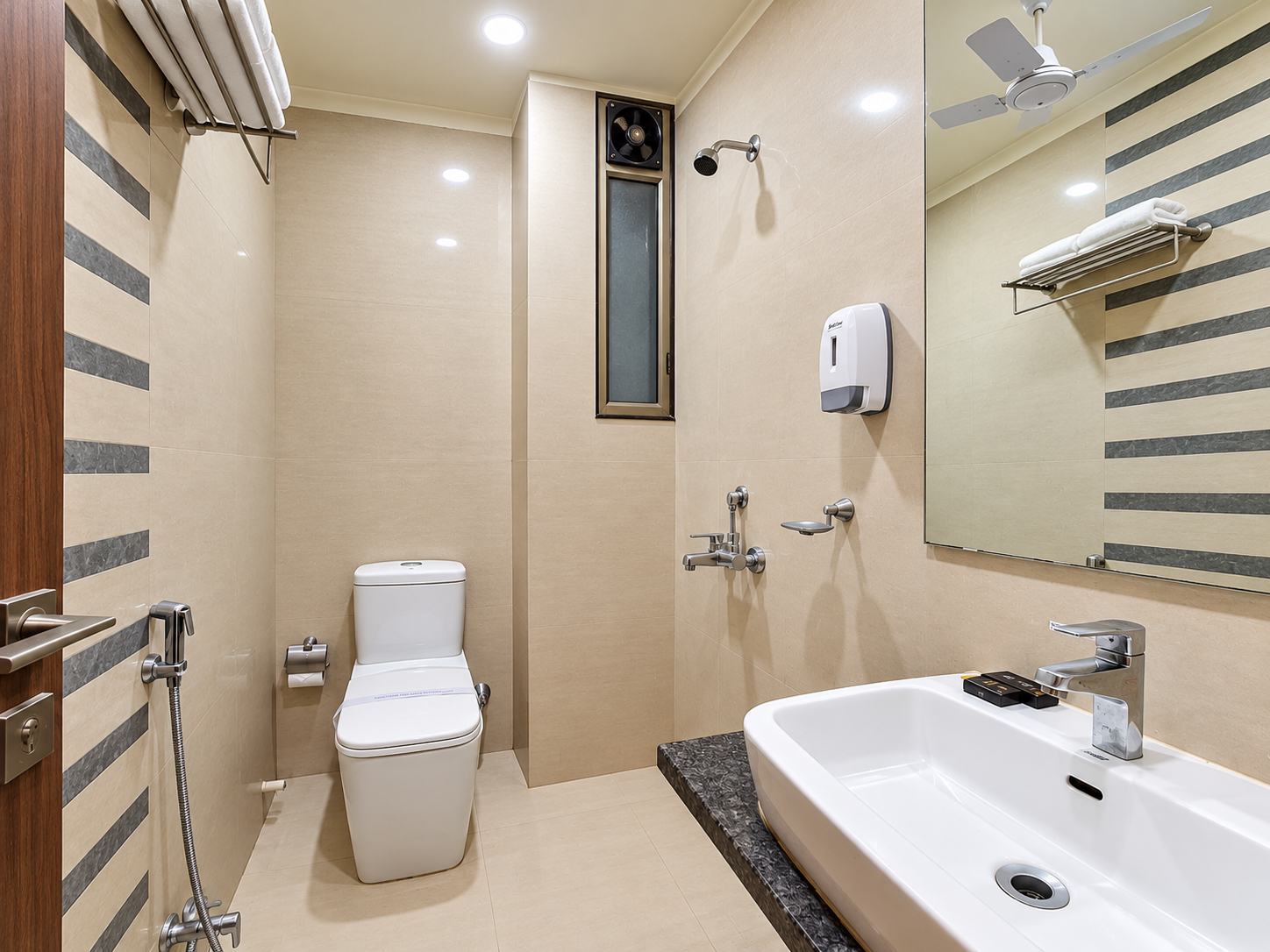 Bathroom 4, Hotel Alankar Palace, Bhopal