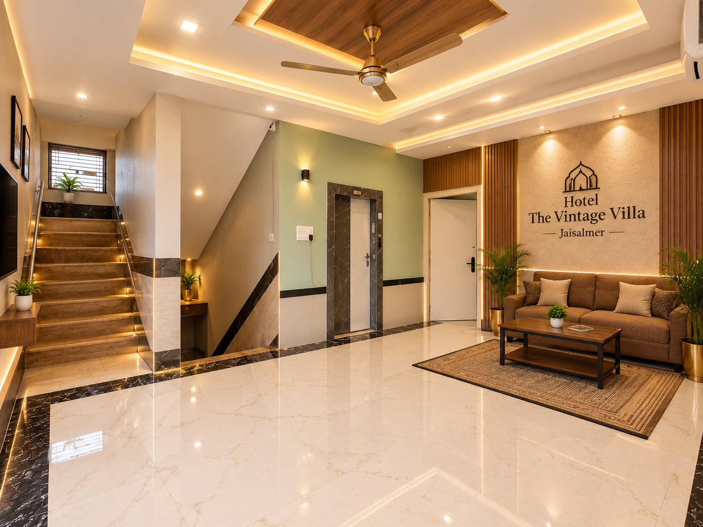 Public Area 2, The Vintage Villa, Jaisalmer