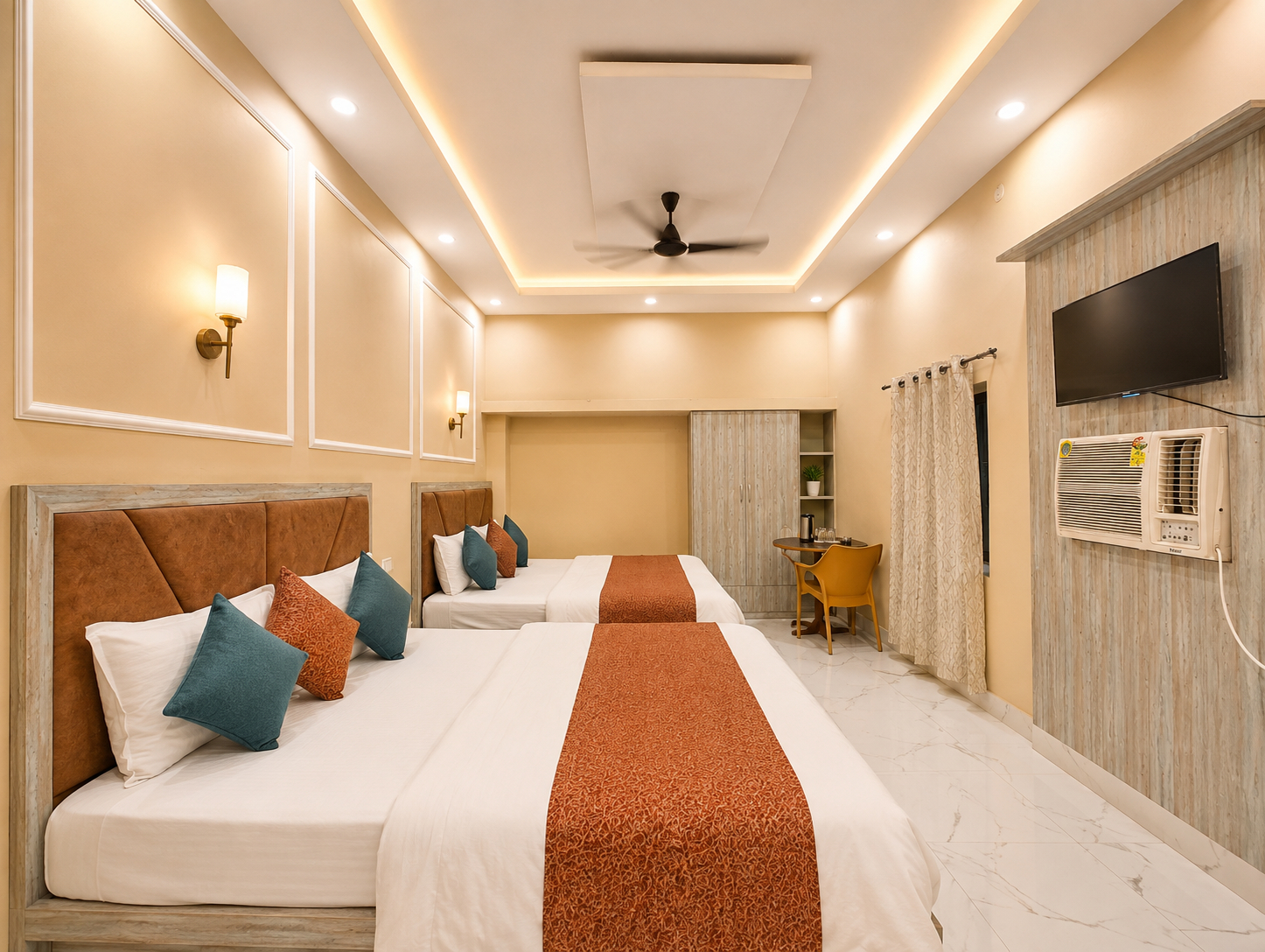 Bedroom 4, Goroomgo Vrrinda Home Stay Varanasi Indian Only, Varanasi