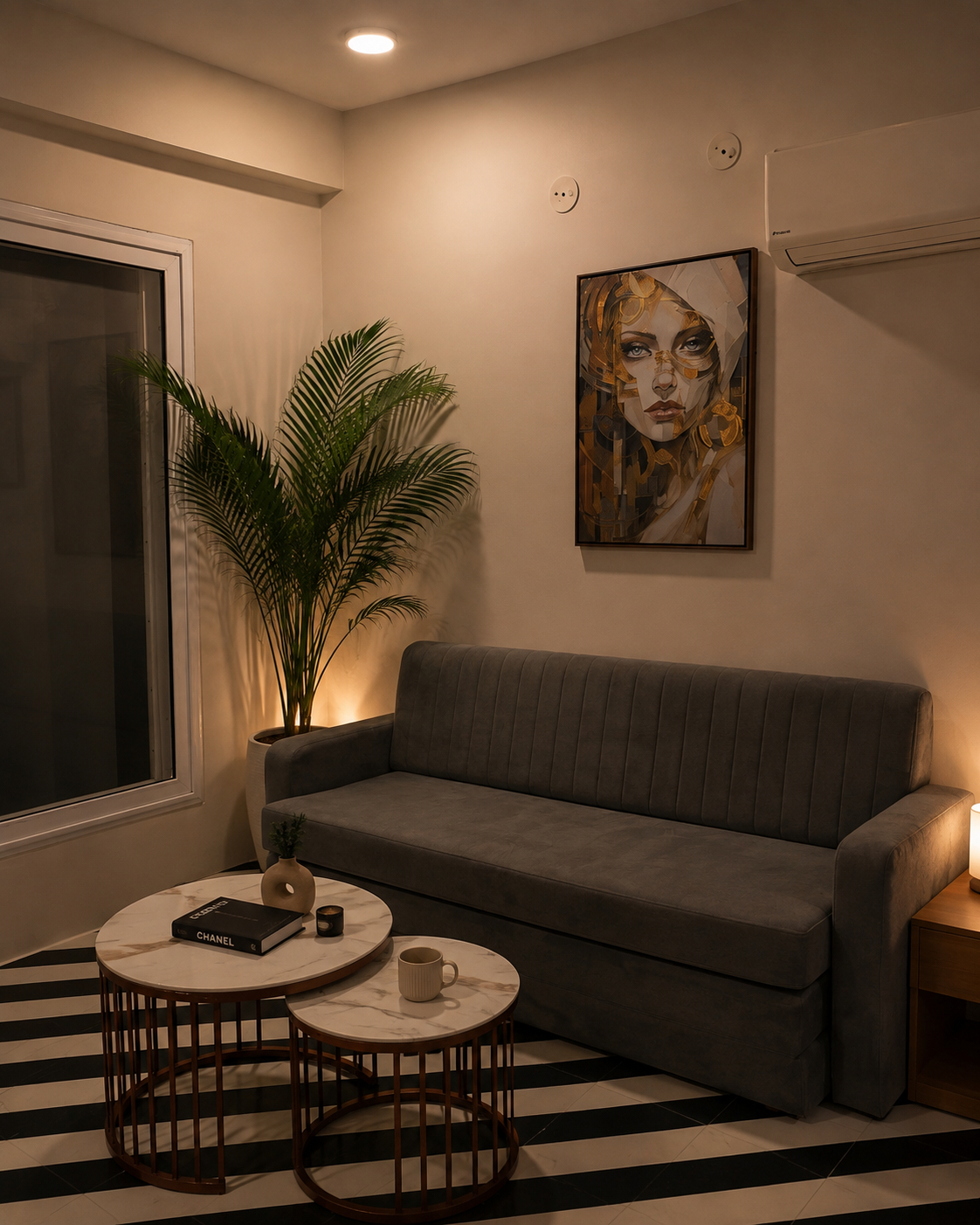 Separate living room 5, Sukhmani Homestay, Indore