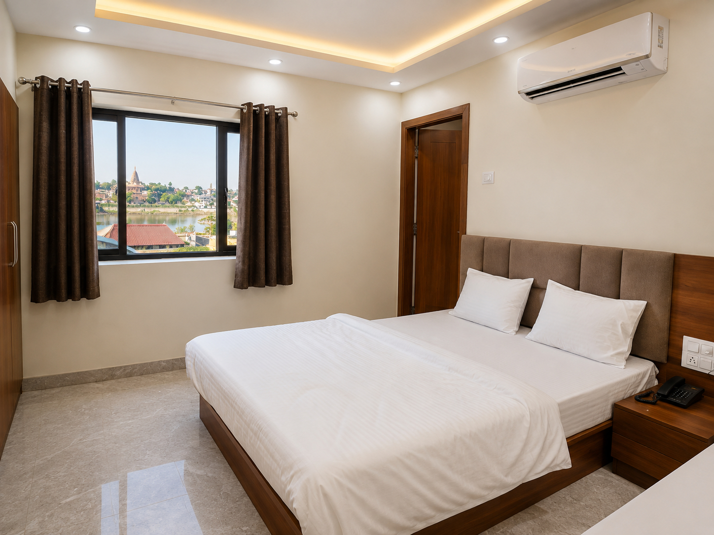 Bedroom 2, Goroomgo Garima Ujjain, Ujjain