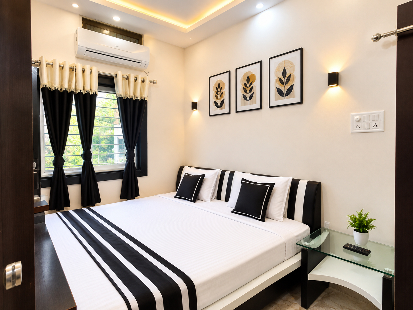 Bedroom 2, Goroomgo Hotel SONI Madhya Pradesh, Betul