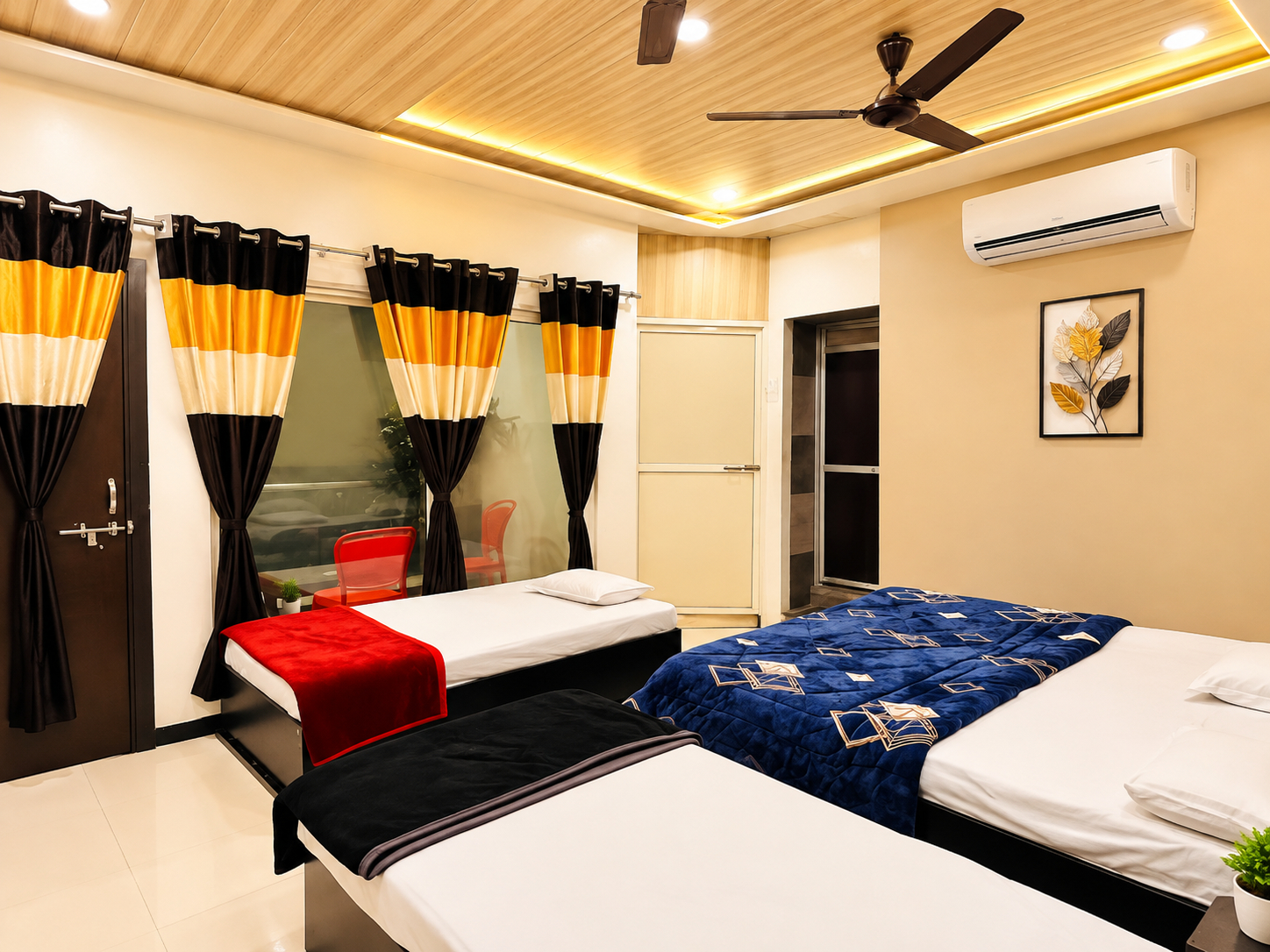 Bedroom 2, Goroomgo Pallav Guest House Ujjain, Ujjain