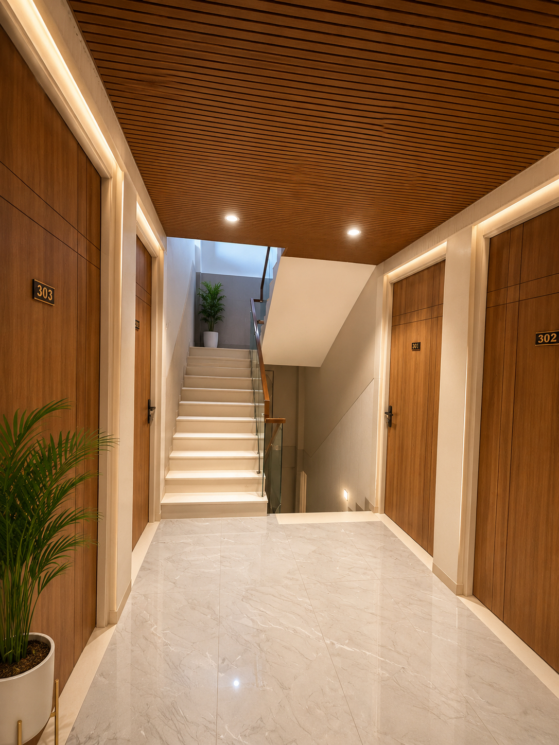 Lobby 3, Sukhmani Homestay, Indore