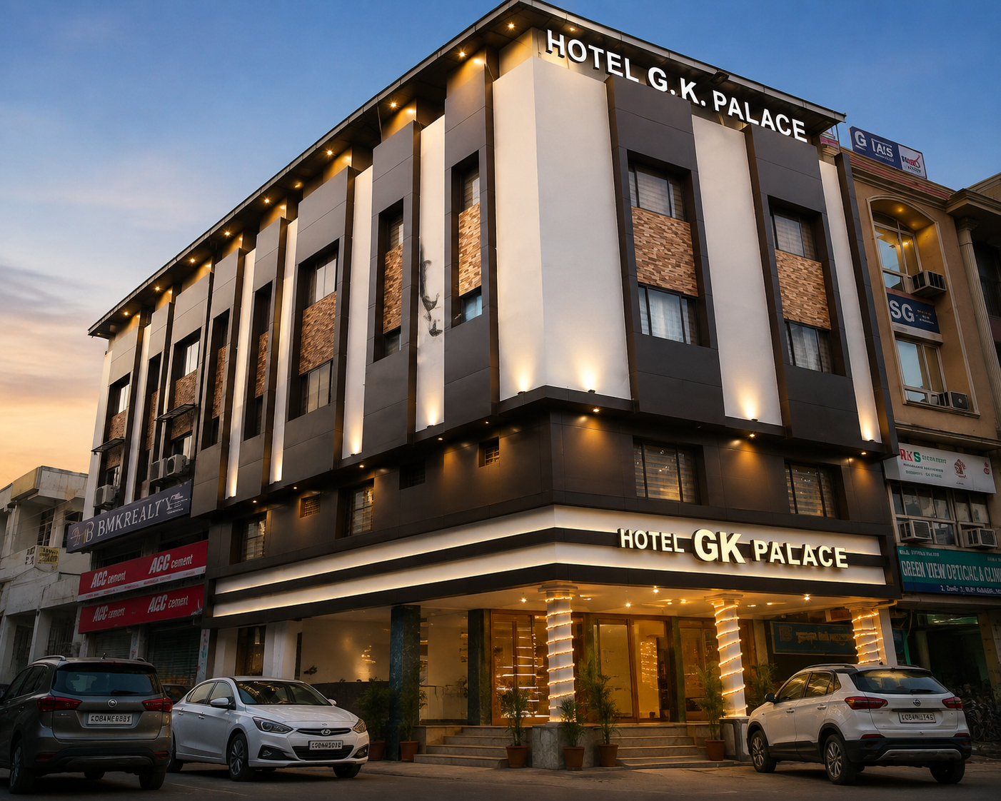 Exterior & Views, Hotel GK Palace, Bhopal