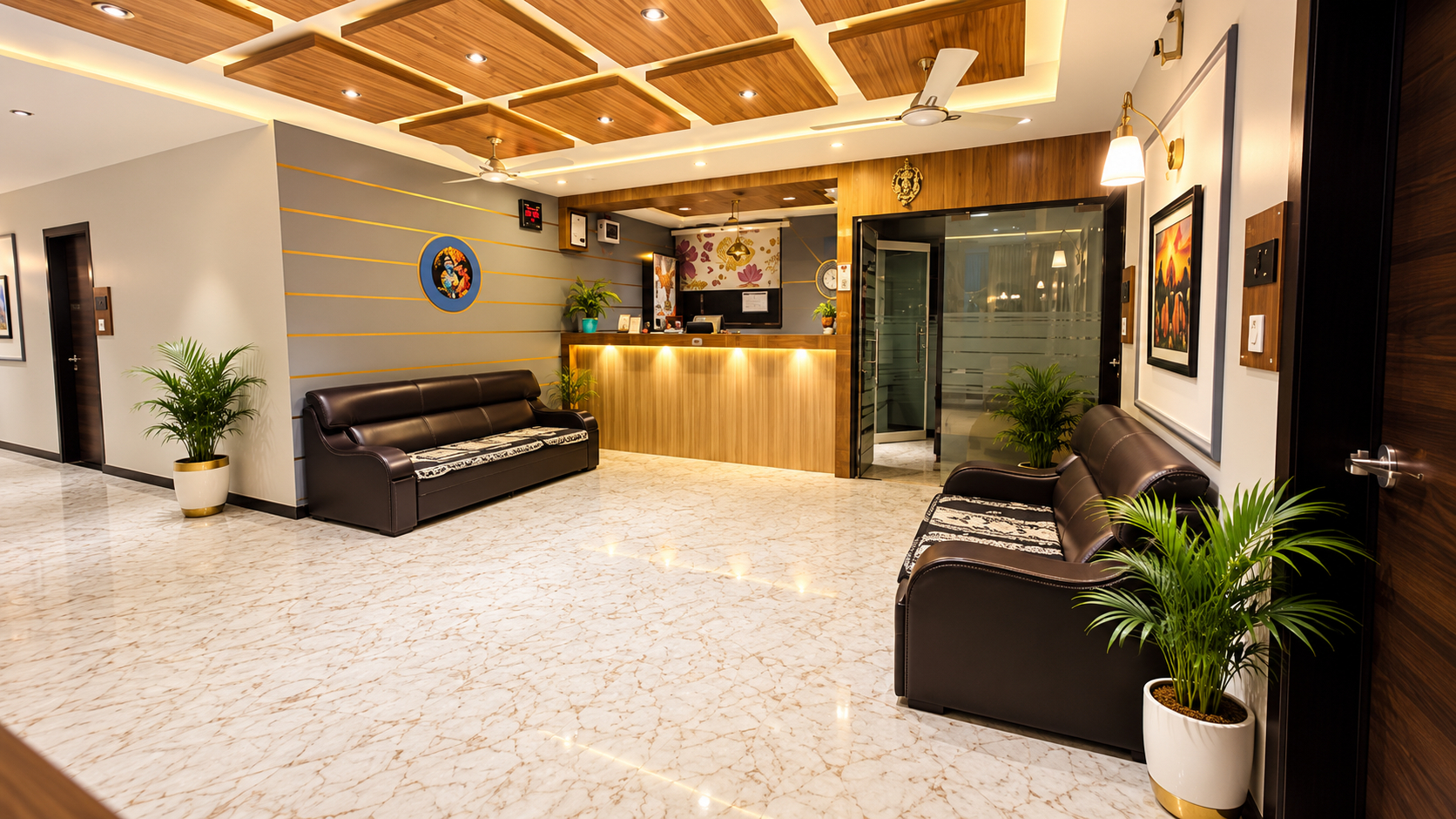 Public Area 2, Hotel Shrimad, Gandhinagar