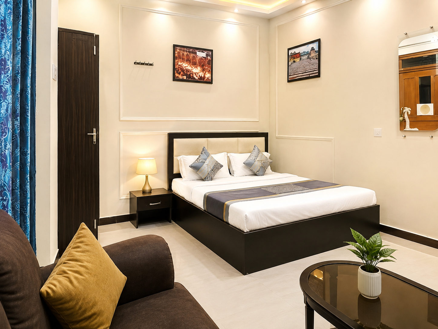 Bedroom 5, Goroomgo H.R. Guest House Near Kashi Vishwanath Temple Varanasi, Varanasi