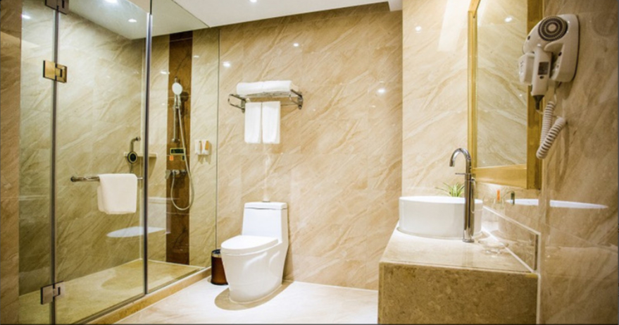 Bathroom 3, Vienna Hotel, Yichun