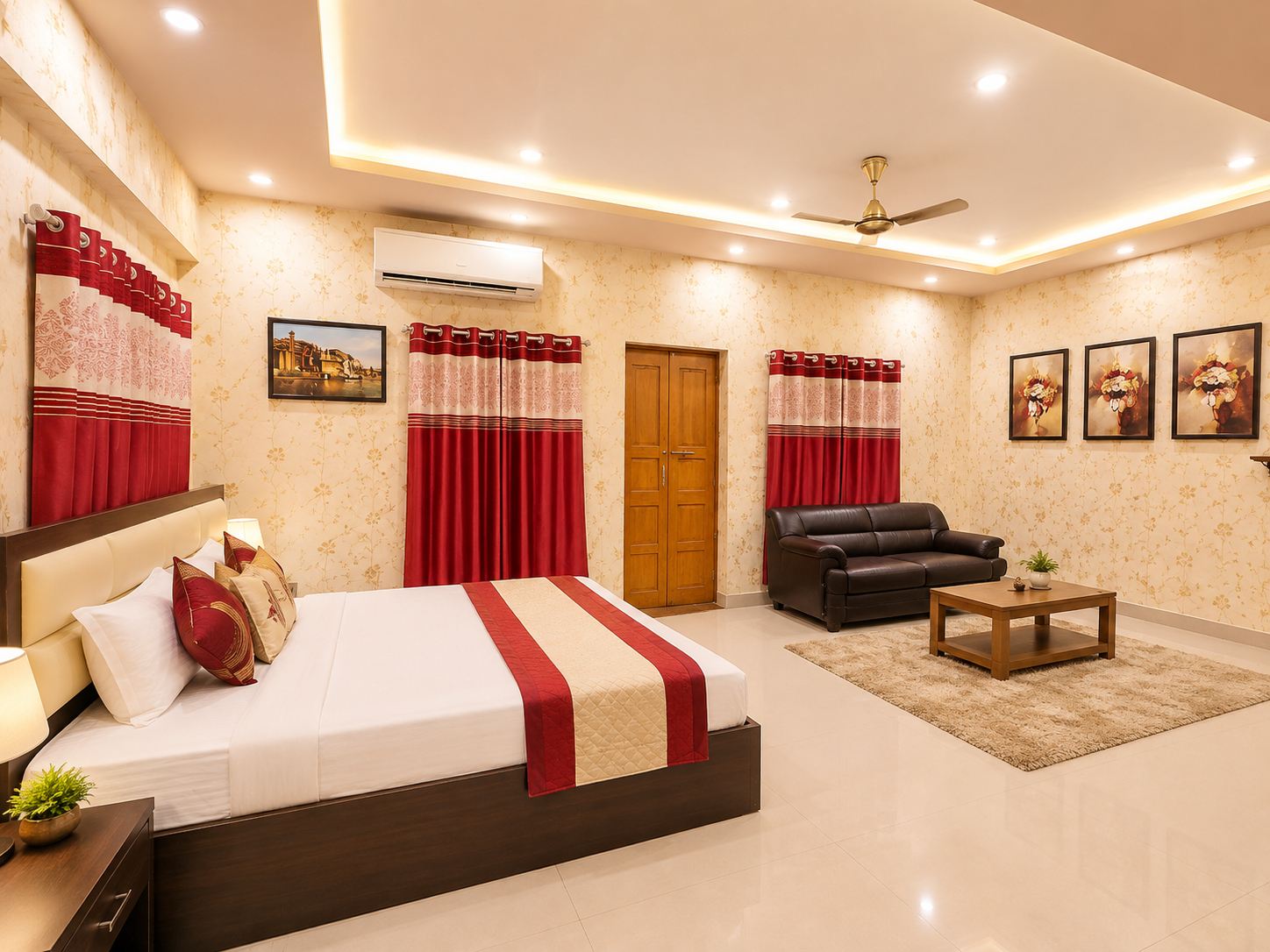 Bedroom 3, Goroomgo H.R. Guest House Near Kashi Vishwanath Temple Varanasi, Varanasi